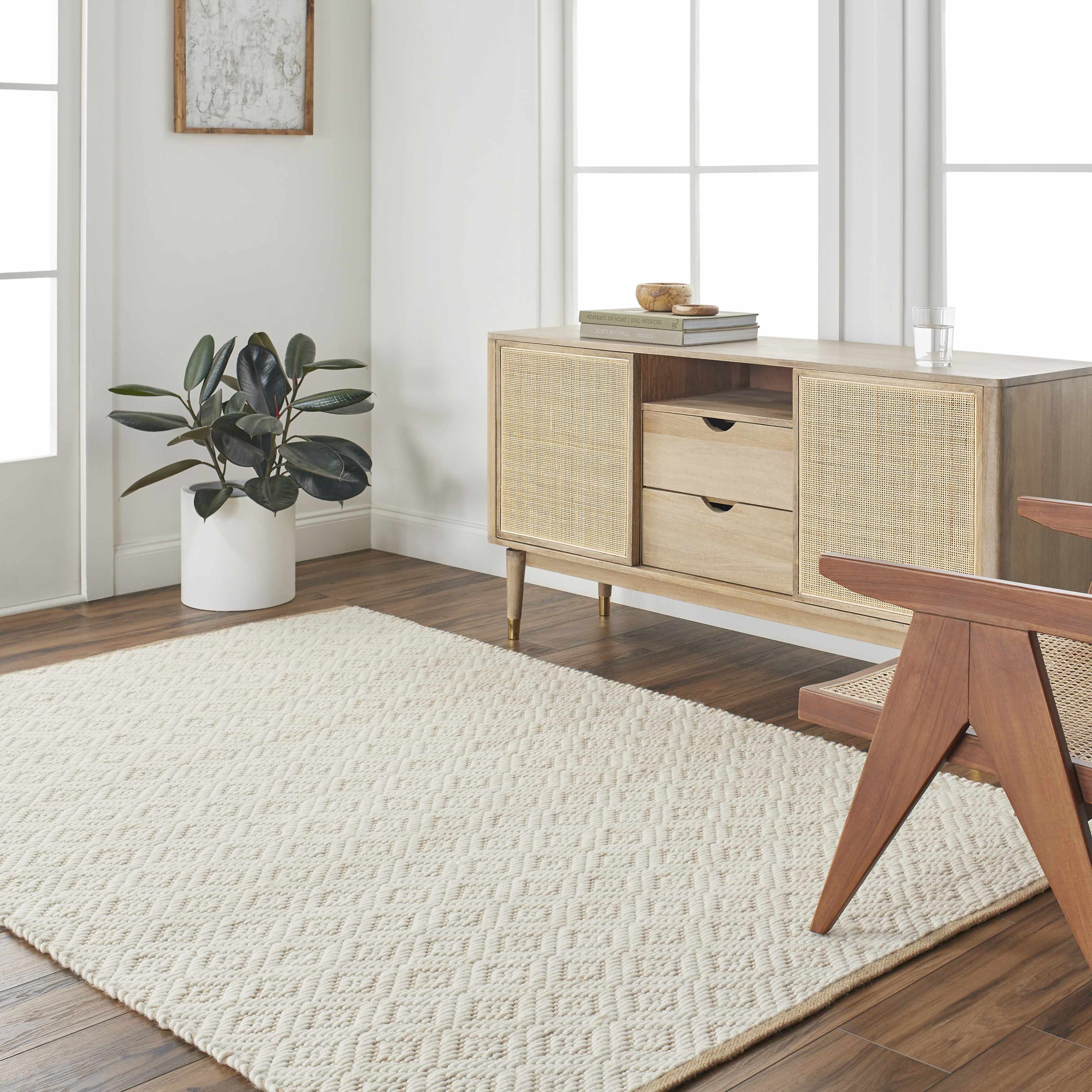 Irela 6' x 9' Wool Area Rug - Hauteloom