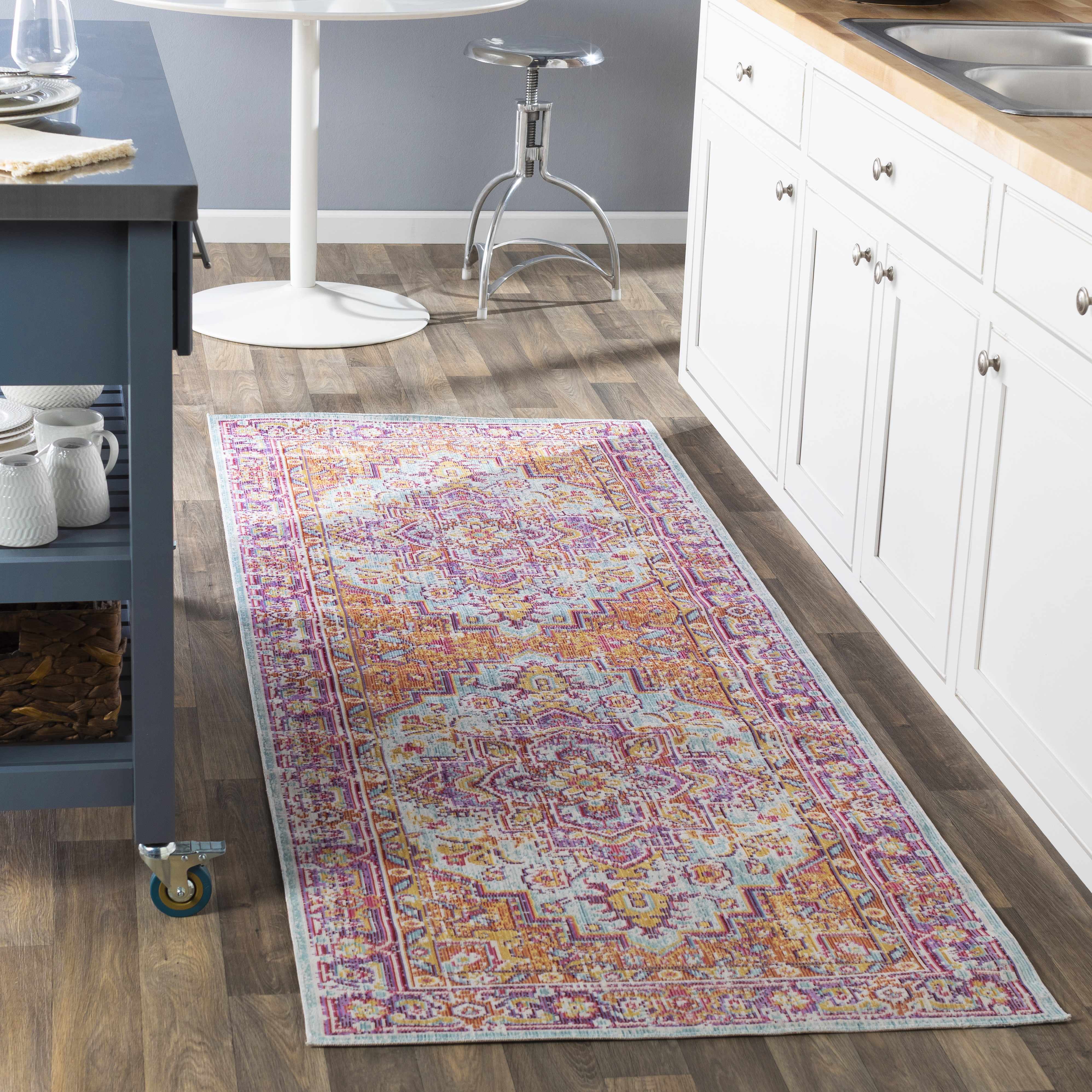 Grelton 2' x 2'11in Updated Traditional Area Rug - Hauteloom