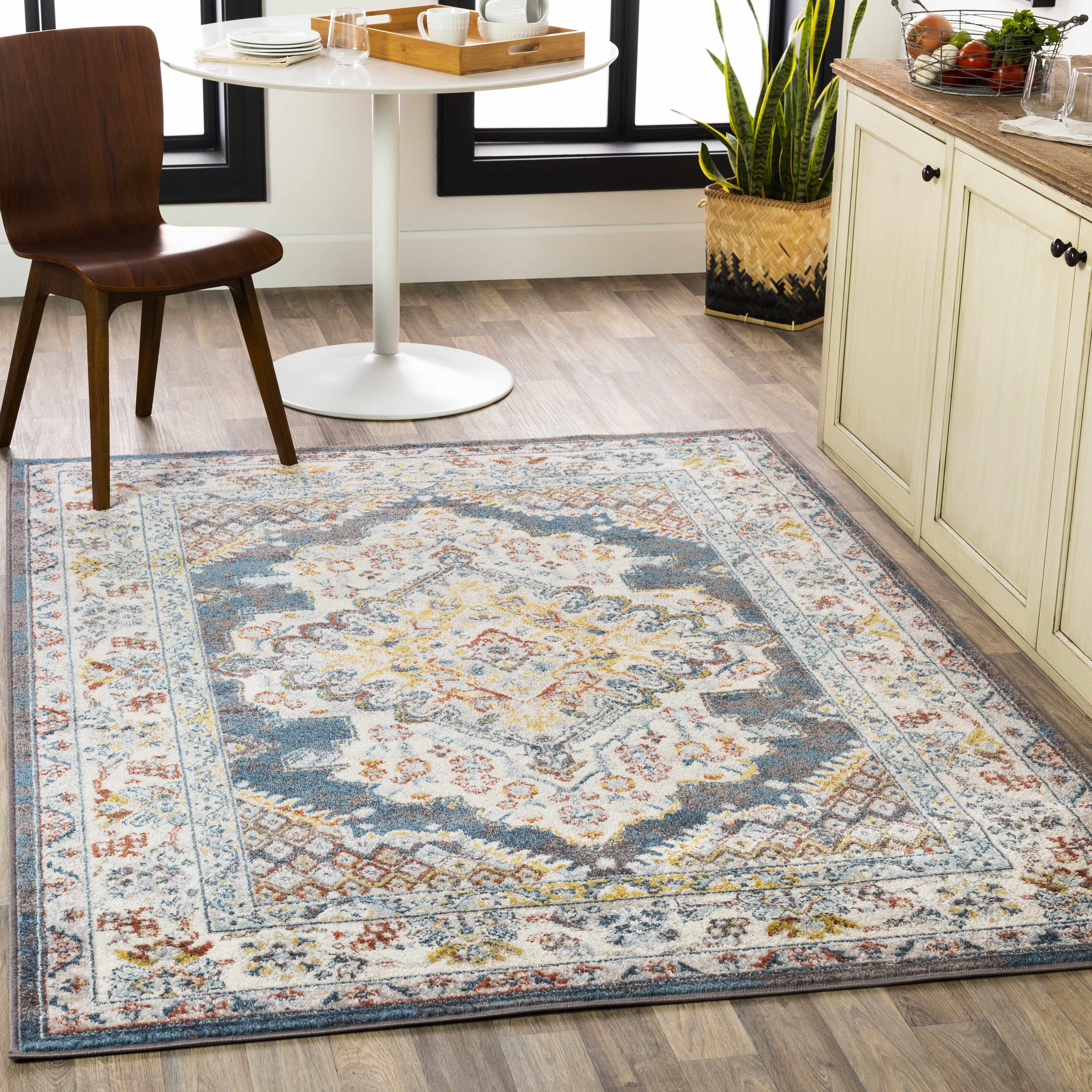 Millican 7'10in x 10'3in Traditional Area Rug - Hauteloom