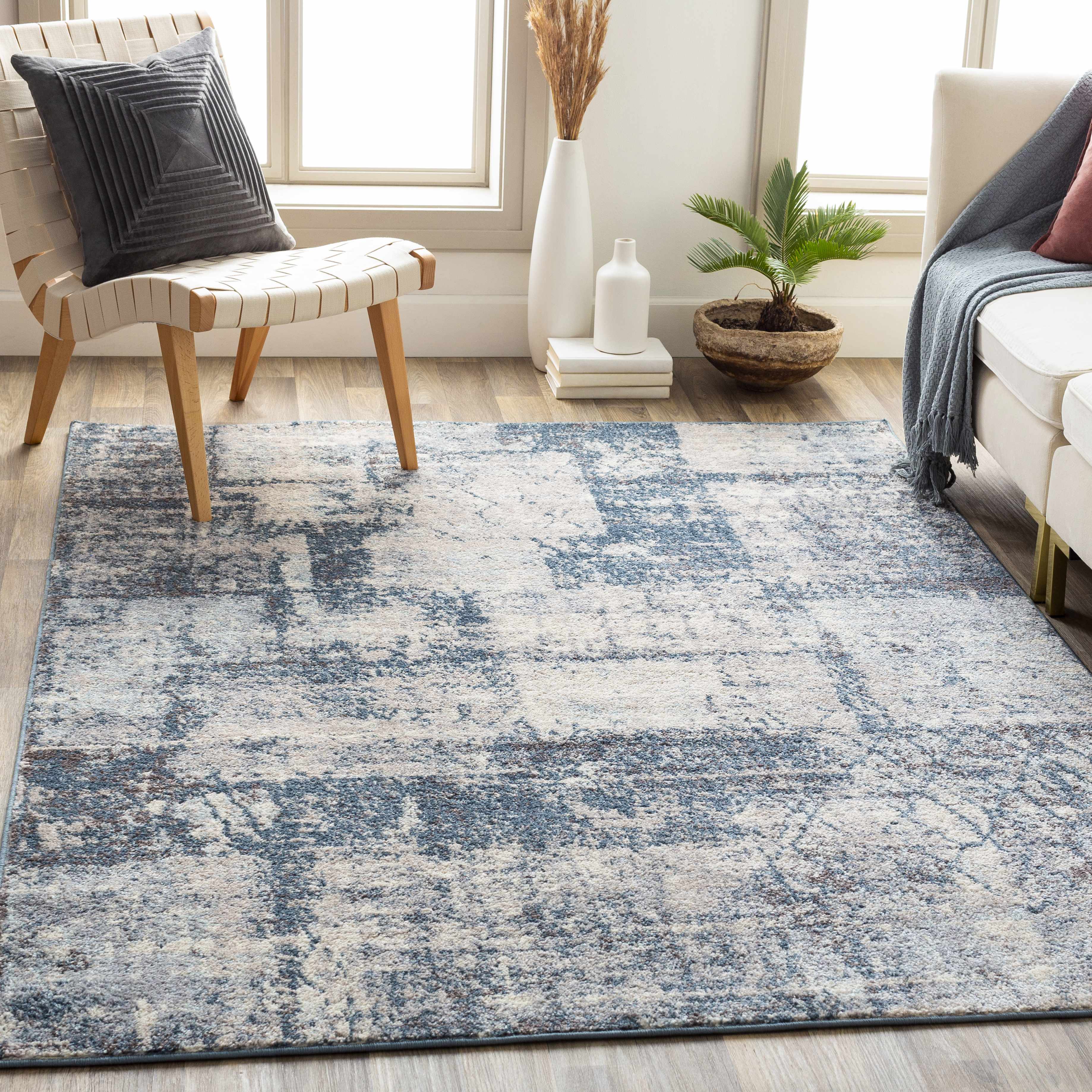 Horatio 7'10in x 10'3in Modern Area Rug - Hauteloom