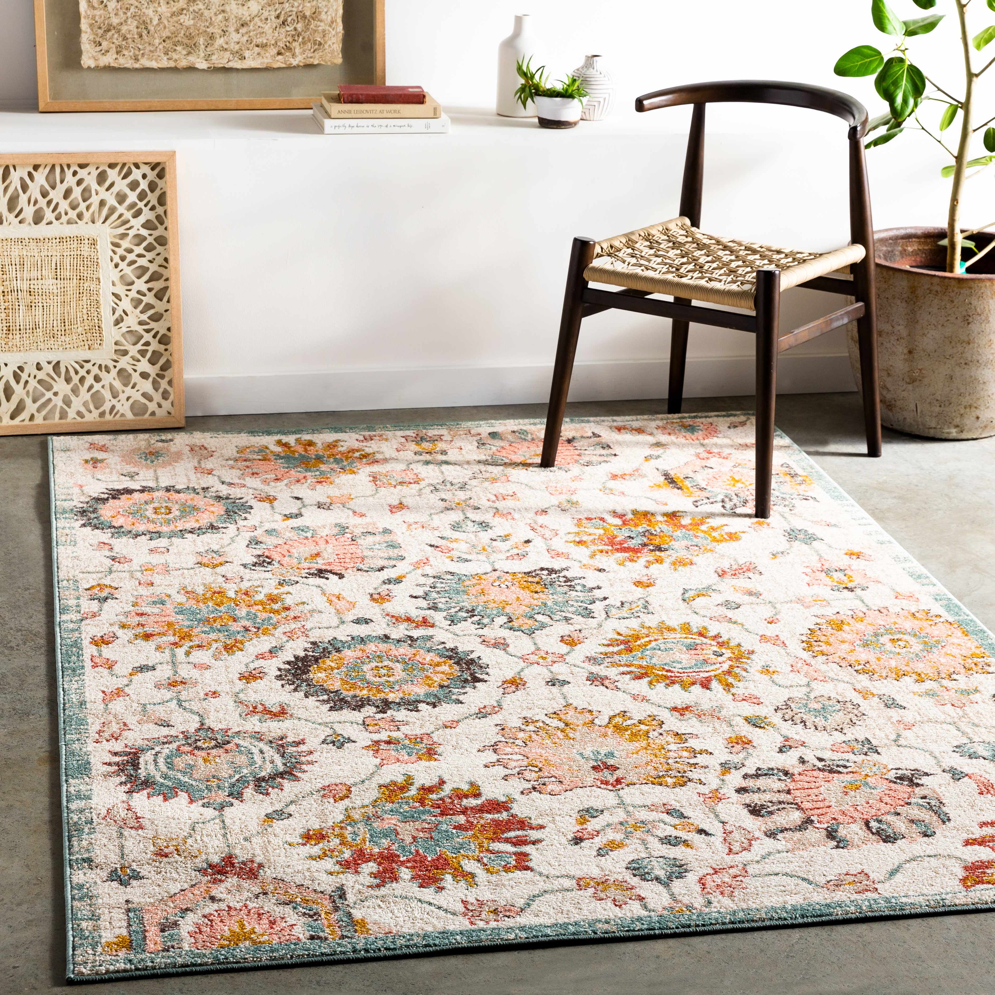 Twilight 7'10in x 10'3in Traditional Area Rug - Hauteloom