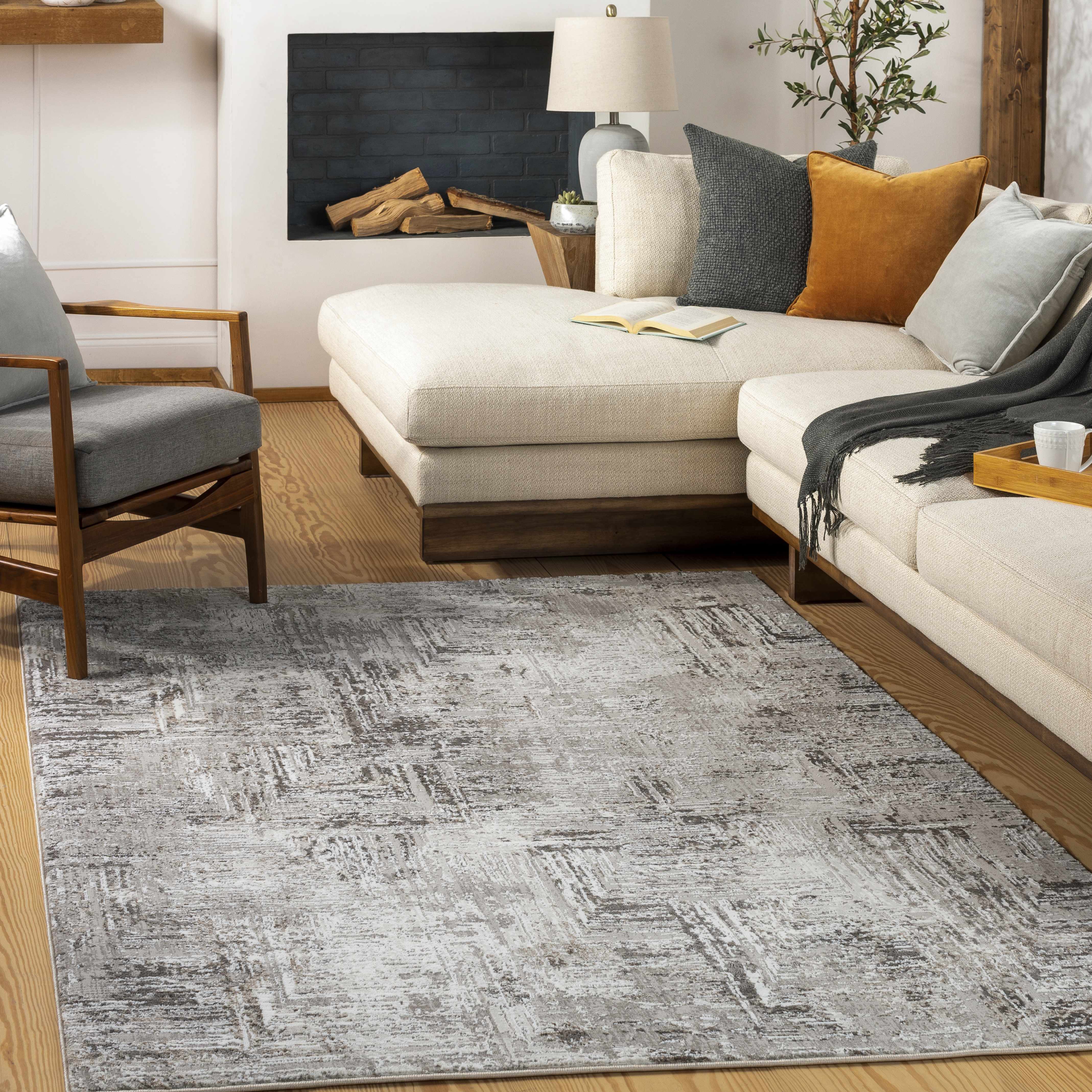 Kutloanong 9'2in x 12' Modern Contemporary Bohemian Abstract Area Rug - Hauteloom