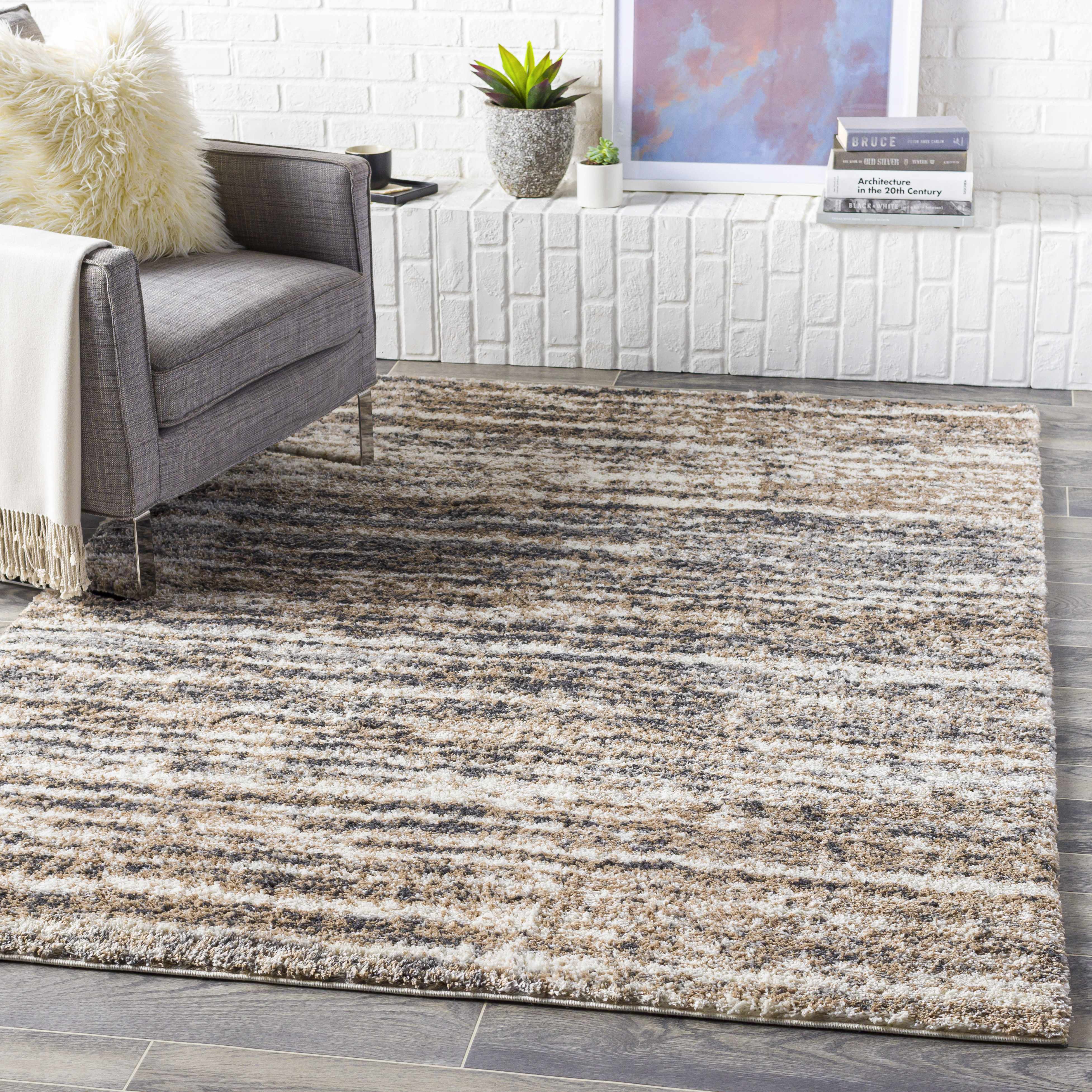 Weddin 5'3in x 7'3in Modern Area Rug - Hauteloom