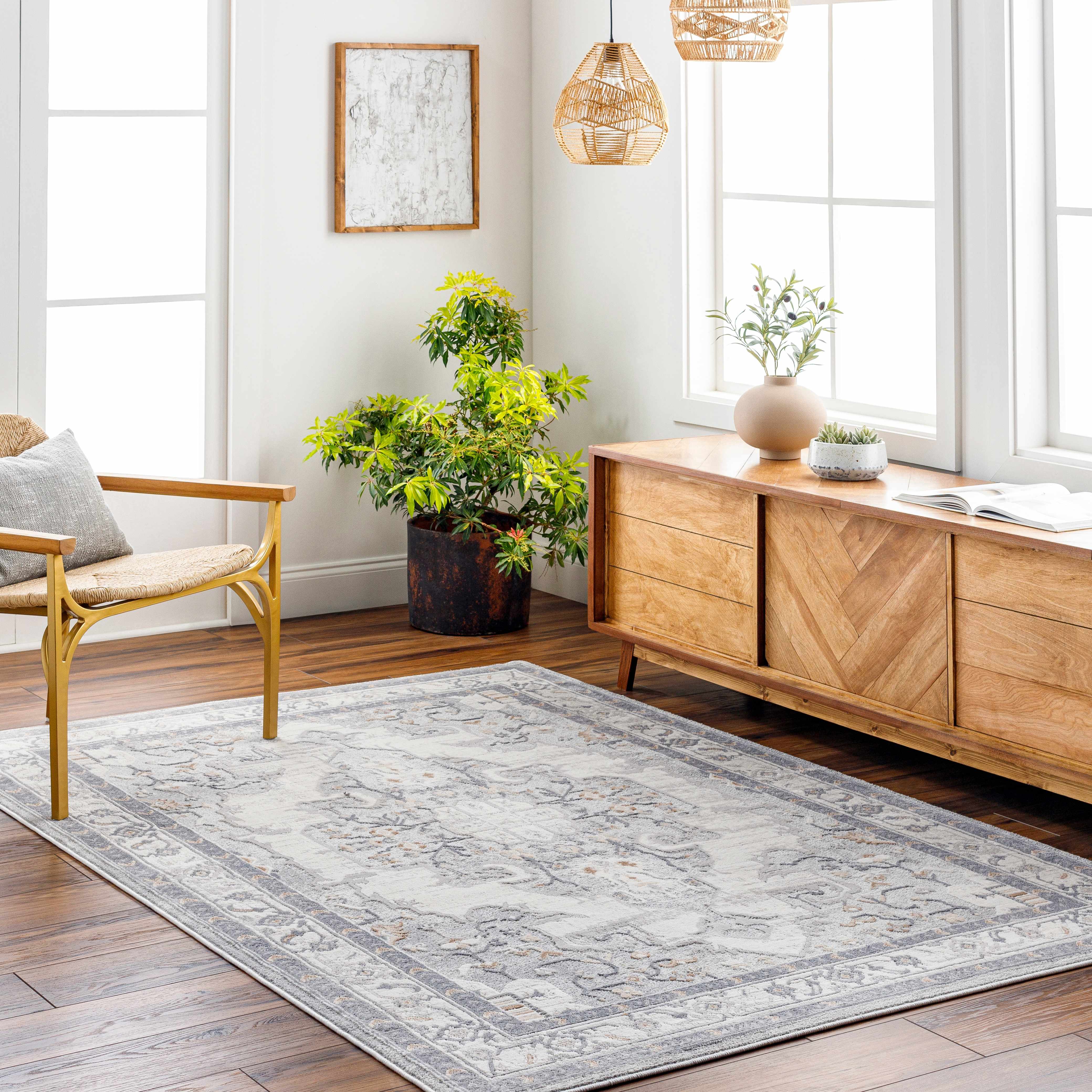 Nico 5'3in x 7' Area Rug - Hauteloom