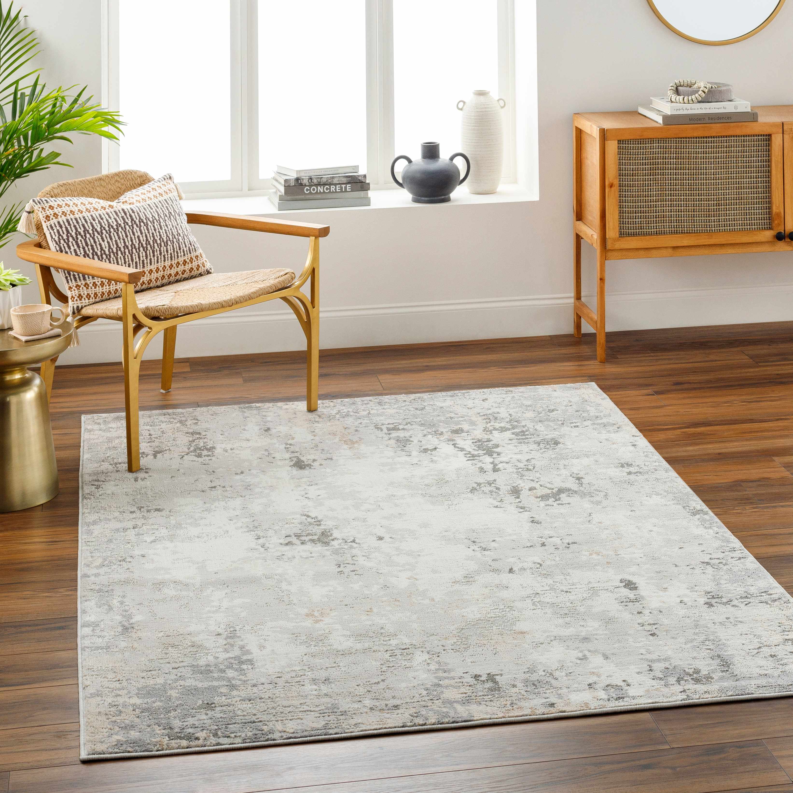Elkan 5'3in x 7' Area Rug - Hauteloom