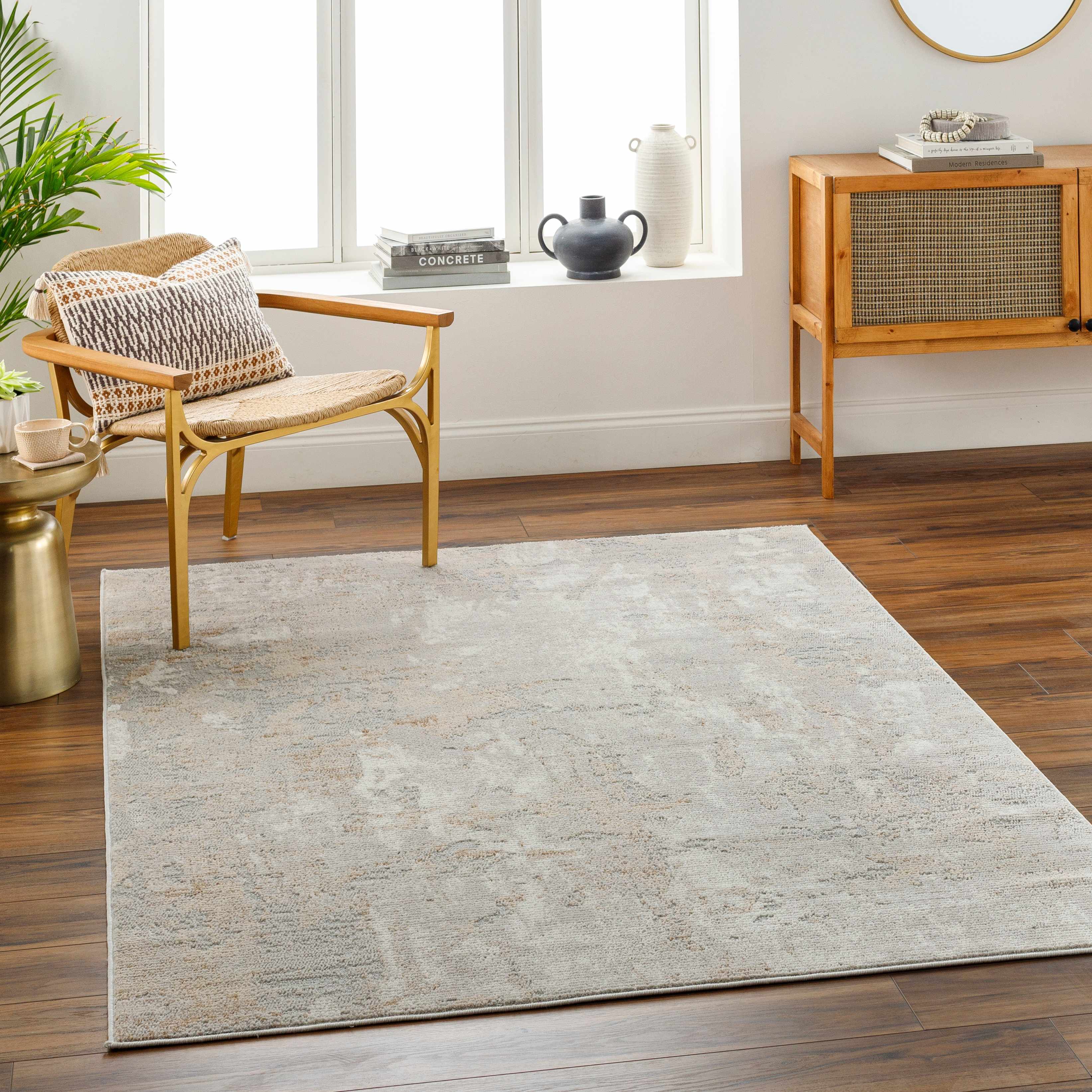 Aster 5'3in x 7' Area Rug - Hauteloom