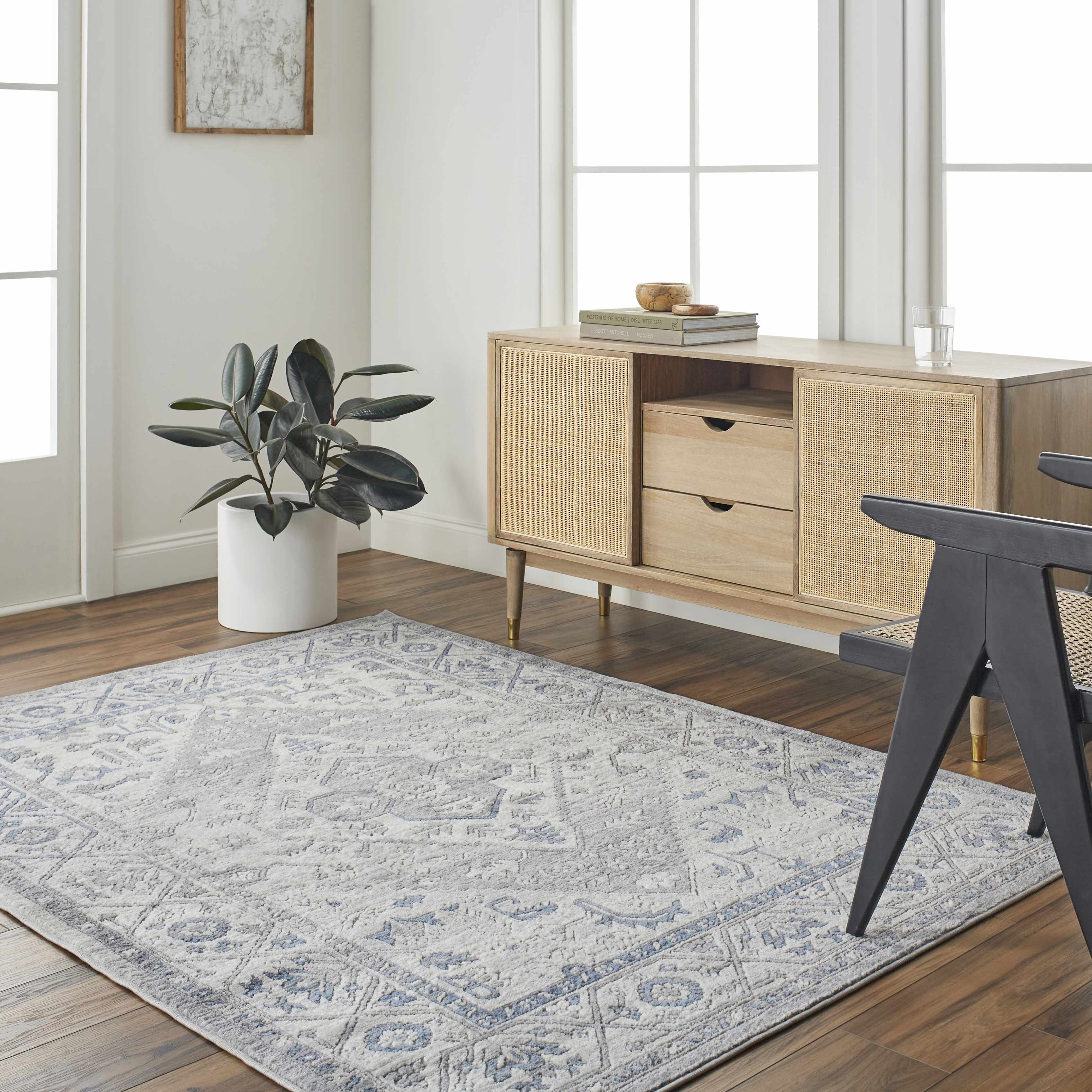 Ogbe 5'3in x 7' Area Rug - Hauteloom
