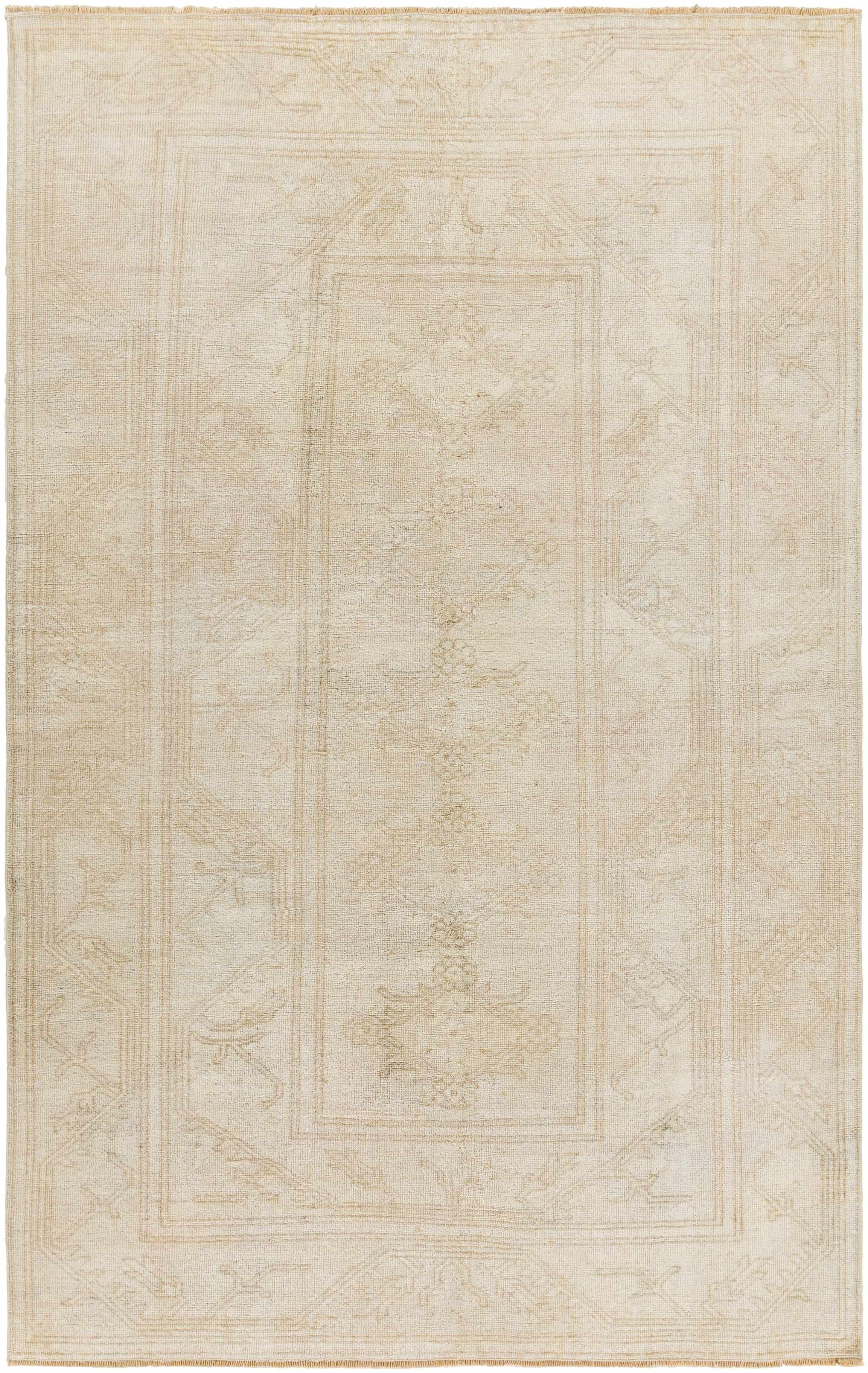 Netra 5'2in x 8' Traditional Wool Area Rug - Hauteloom