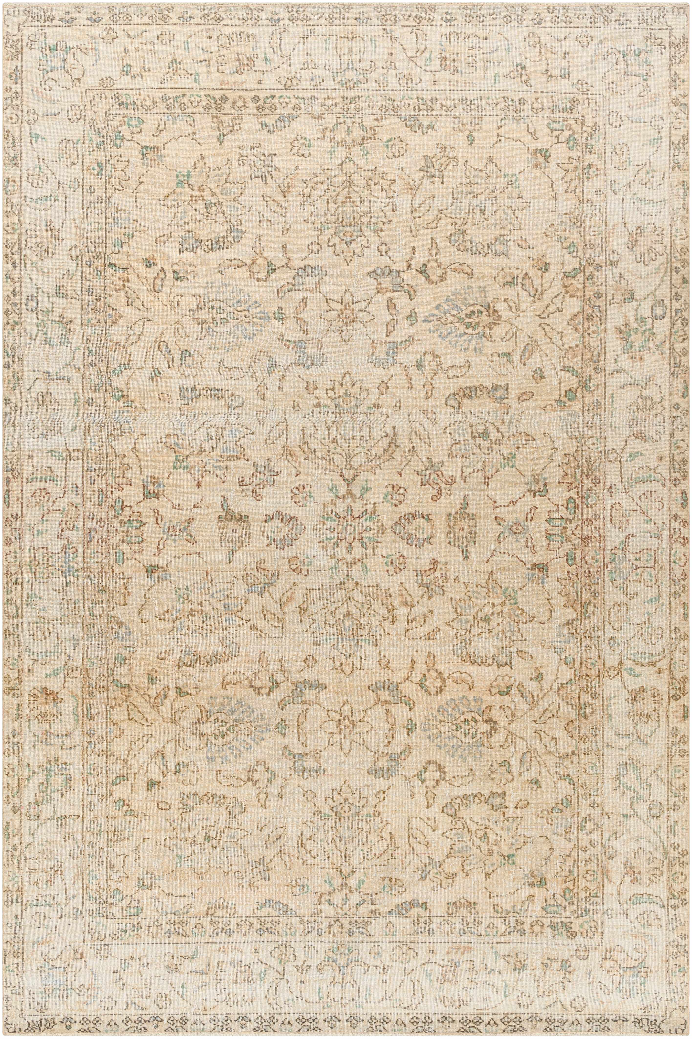 Alohi 6'7in x 9'10in Wool Area Rug - Hauteloom