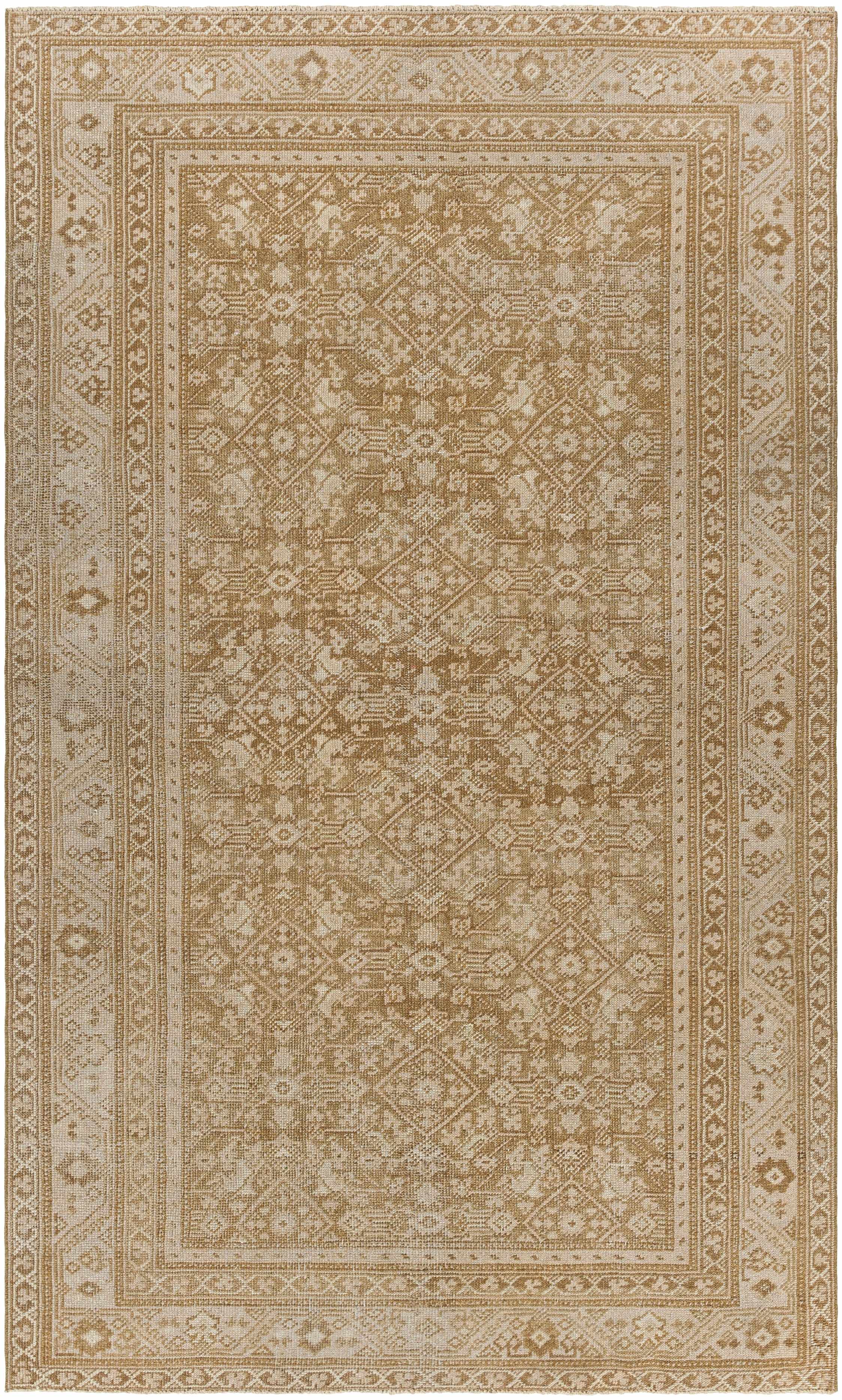 Chou 4'7in x 7'9in Wool Area Rug - Hauteloom