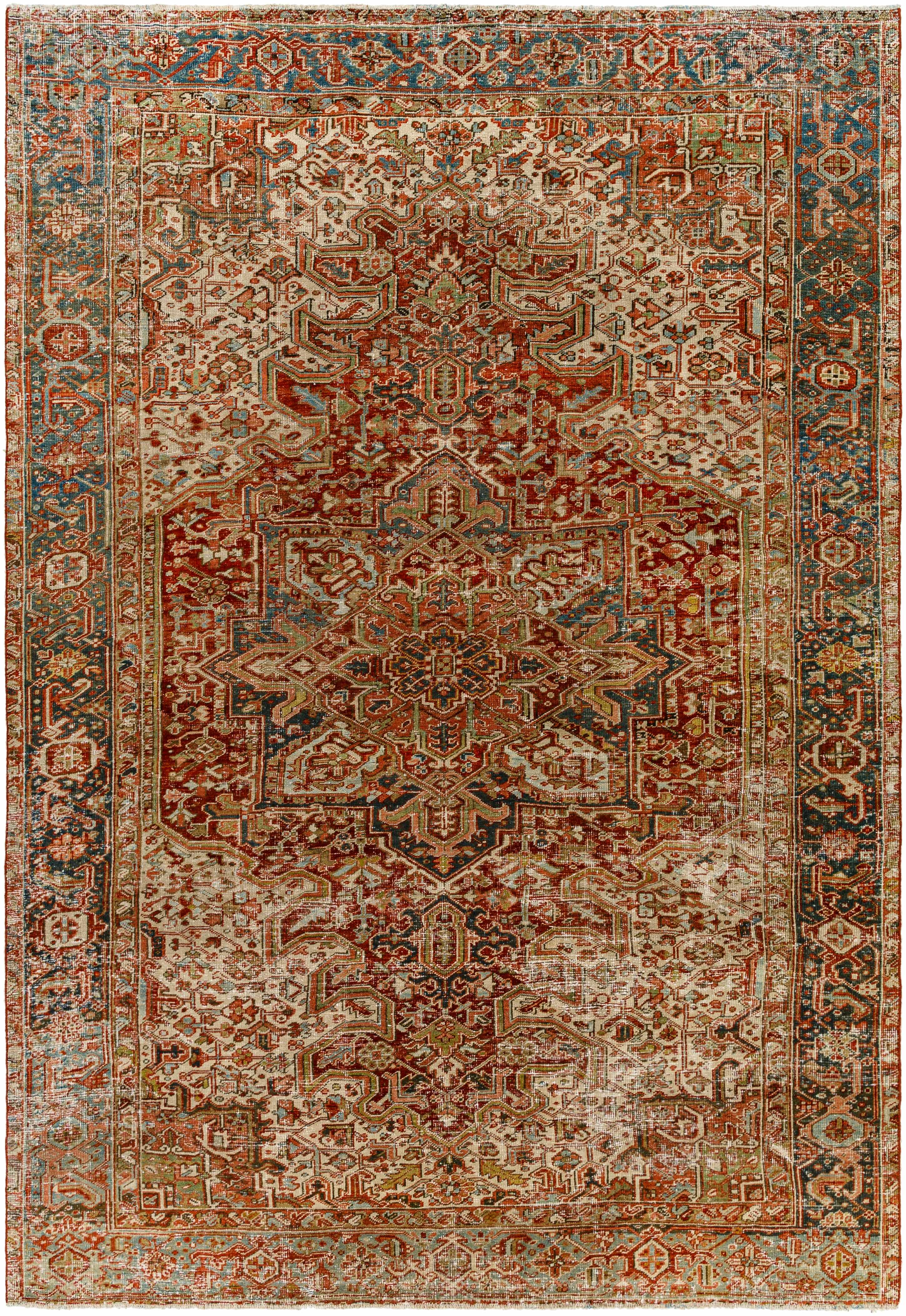 Bulut 7'10in x 11'4in Wool Area Rug - Hauteloom