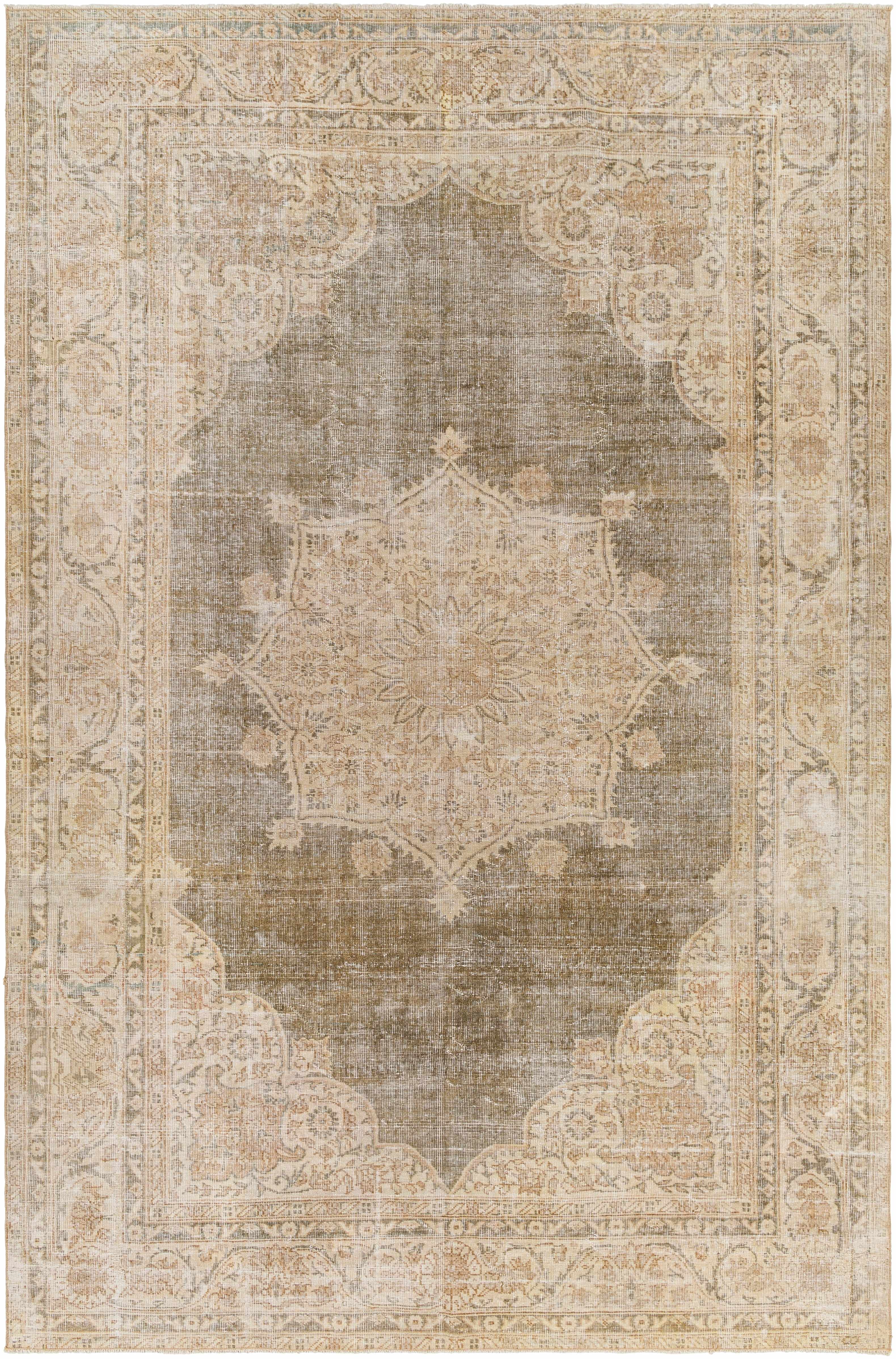 Benja 6'11in x 10'1in Wool Area Rug - Hauteloom