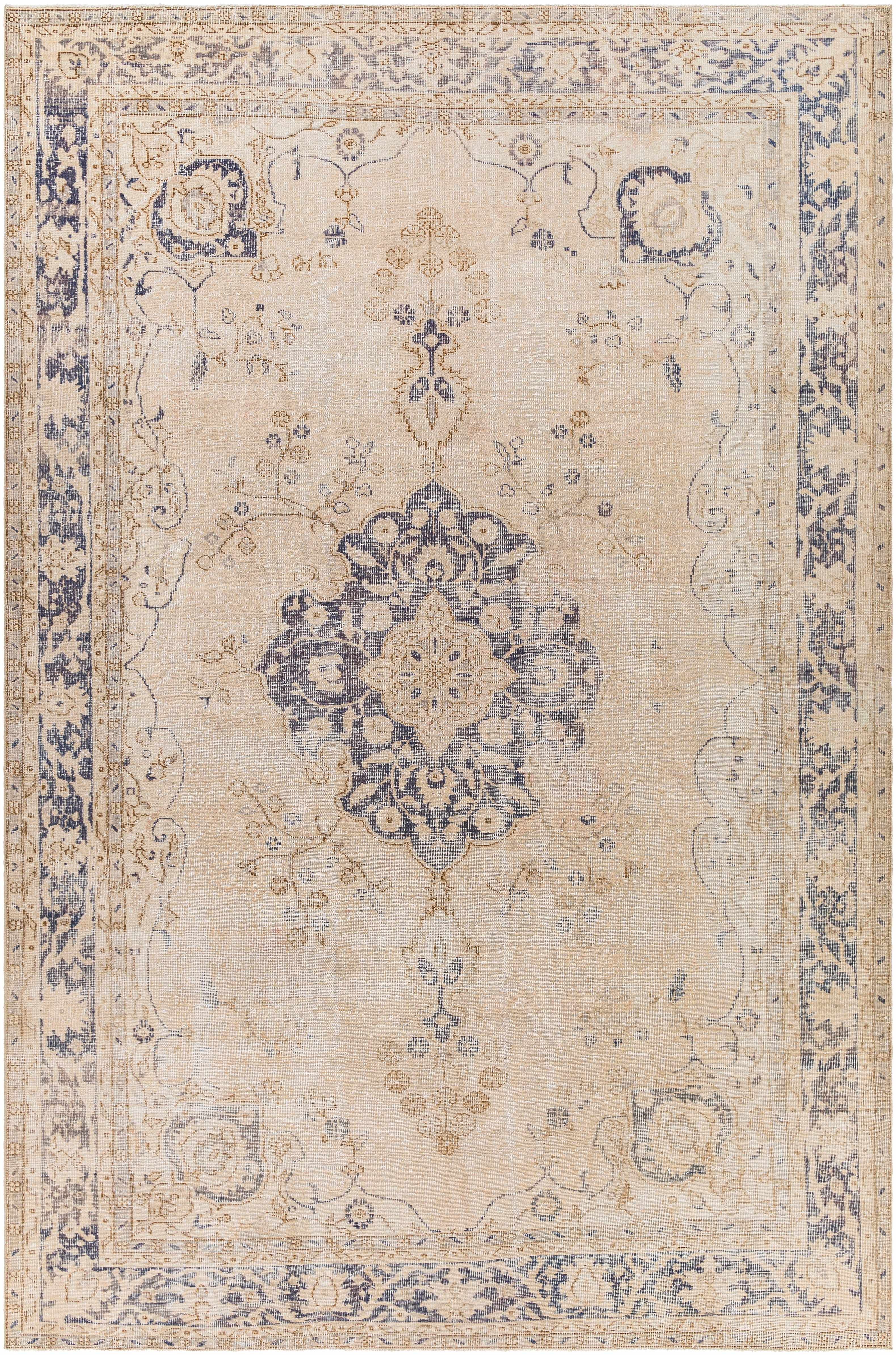 Bane 7'1in x 10'10in Wool Area Rug - Hauteloom
