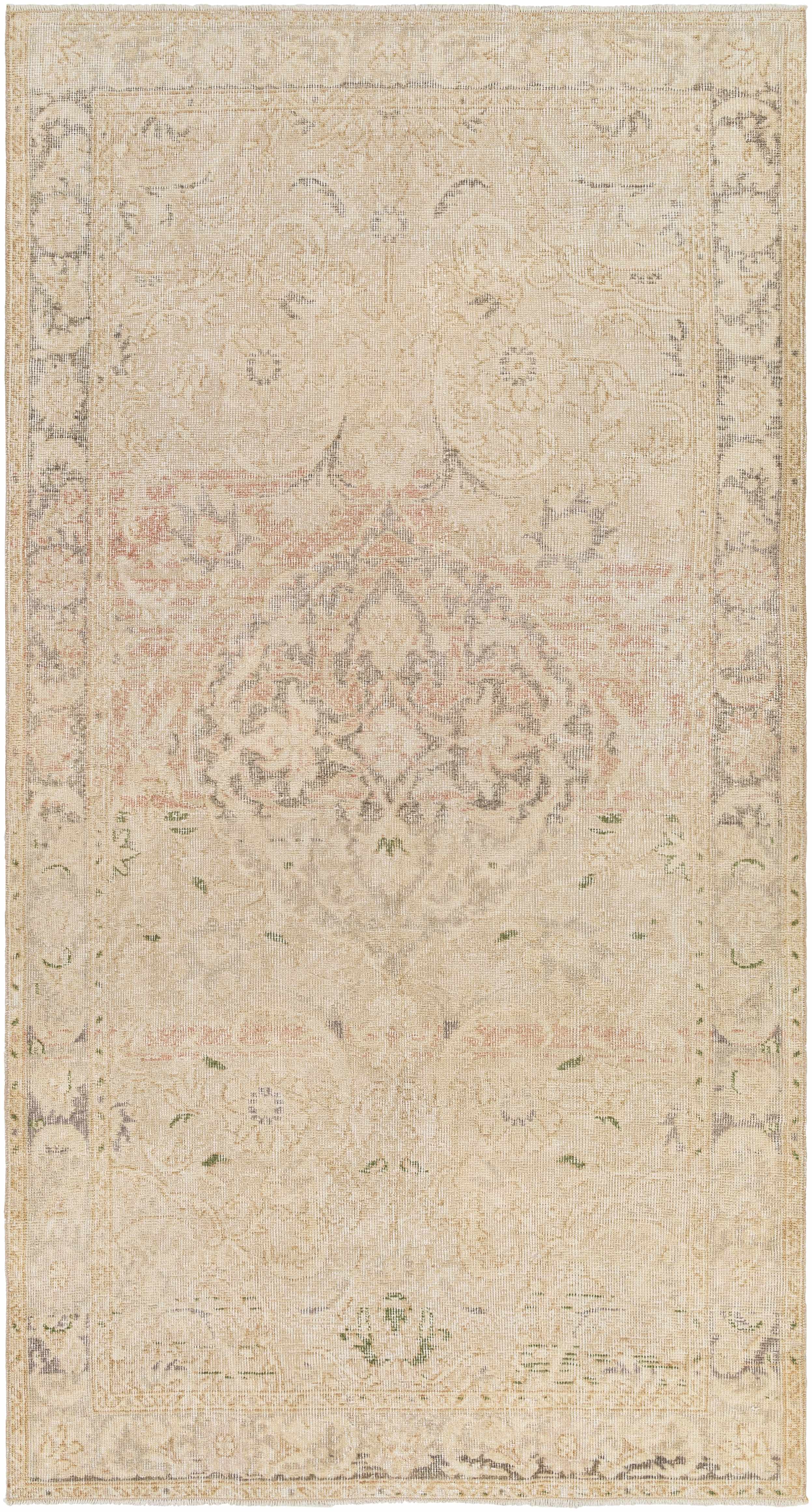 Oleta 4'3in x 7'7in Wool Area Rug - Hauteloom