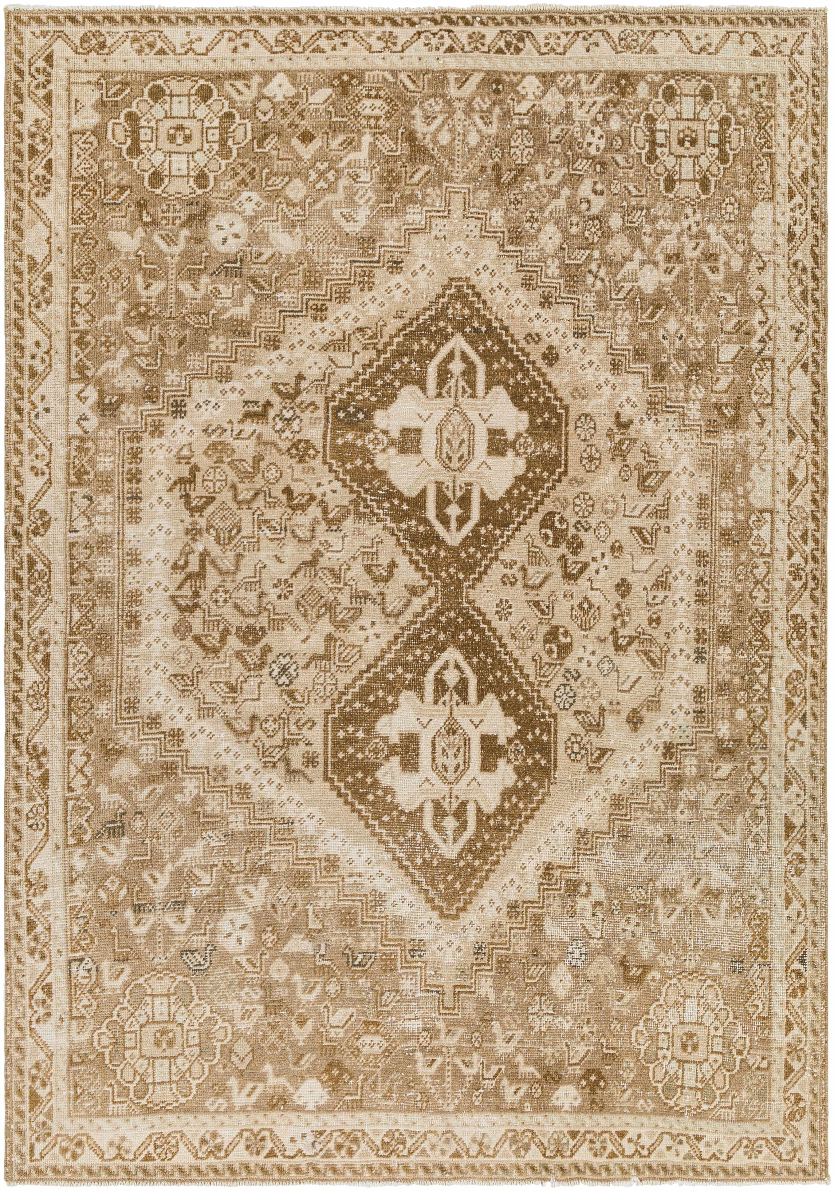 Netis 4'4in x 6'4in Wool Area Rug - Hauteloom