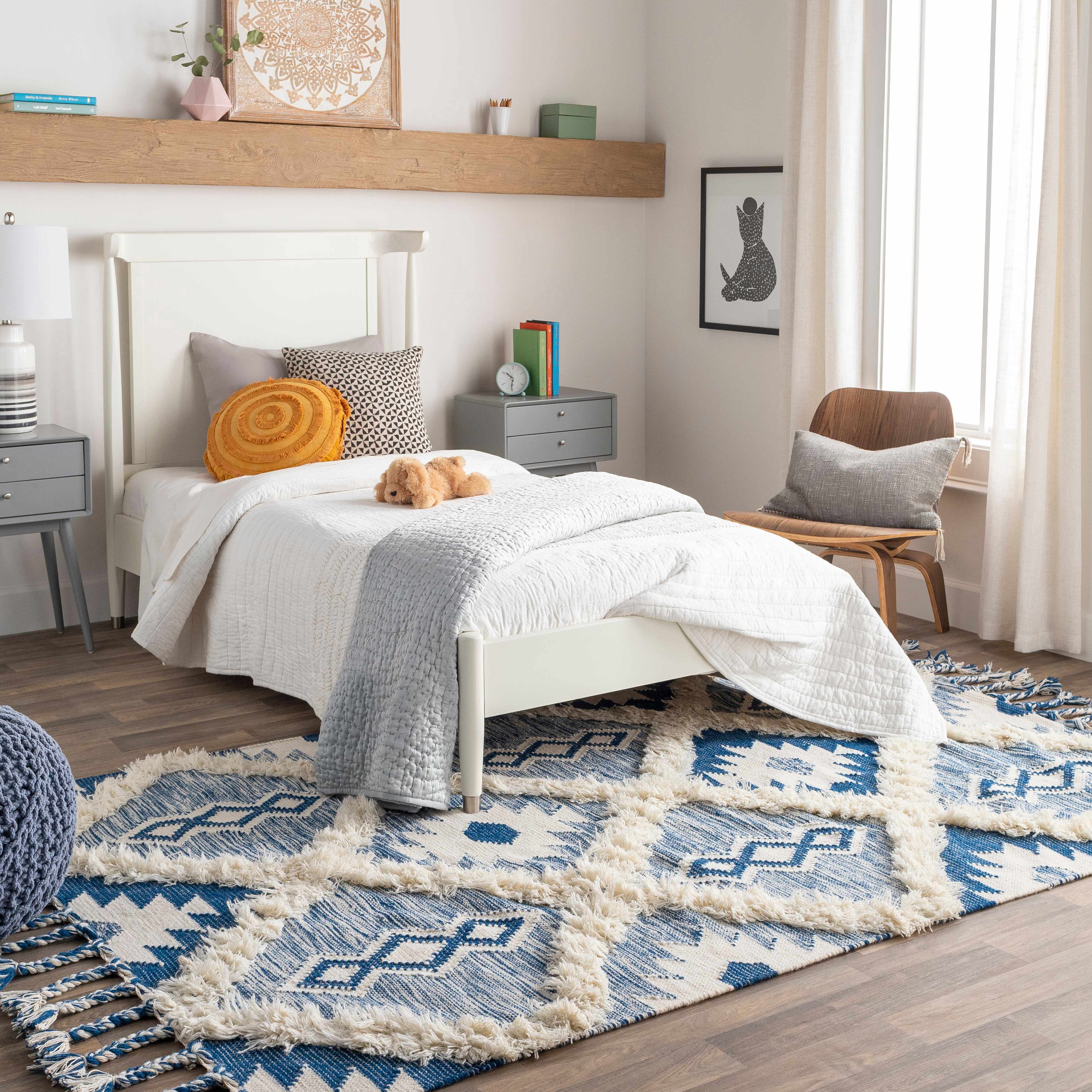 Painesdale 9' x 12' Bohemian/ Wool Area Rug - Hauteloom