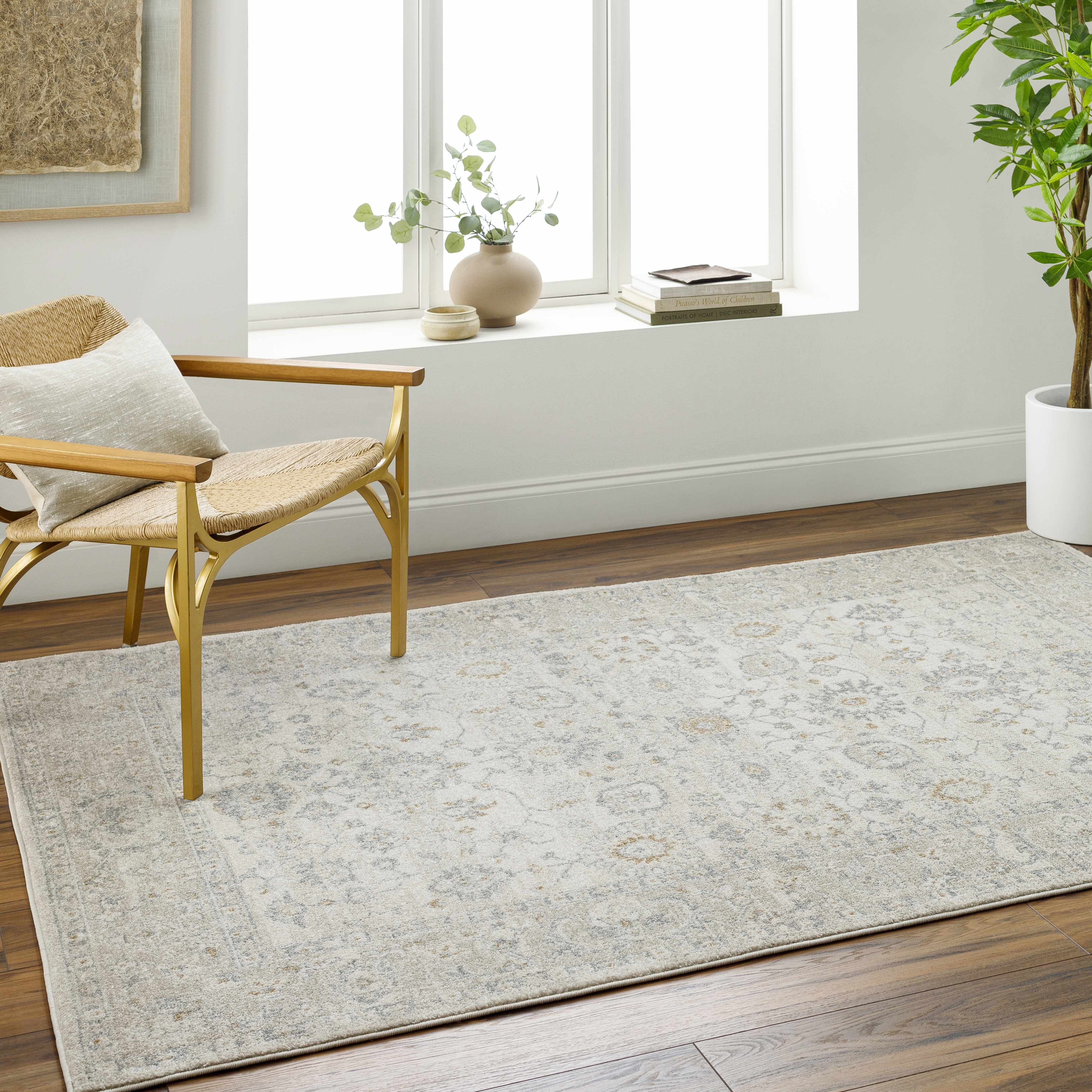 Milek 6'7in x 9' Area Rug - Hauteloom