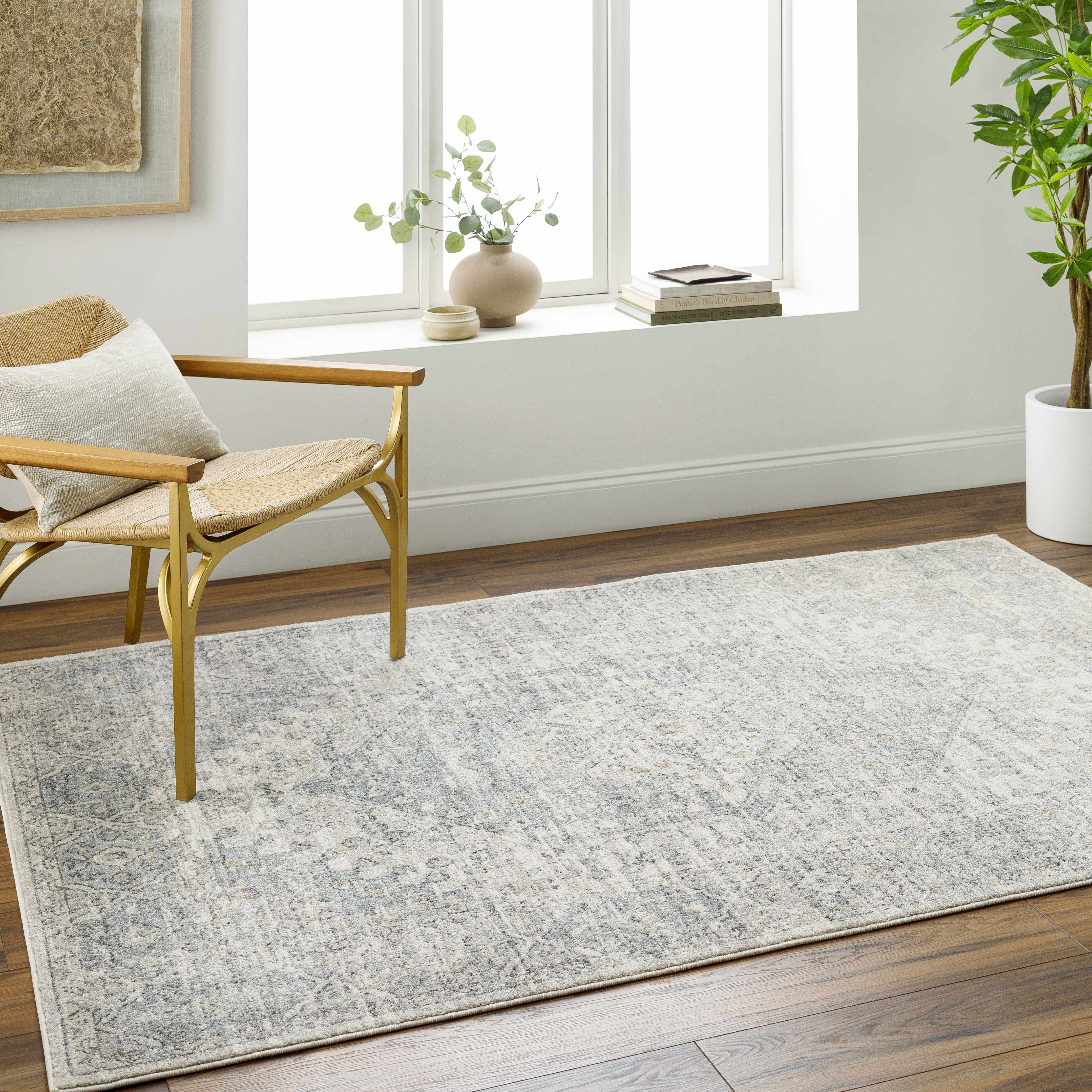 Nyofu 5'3in x 7' Area Rug - Hauteloom