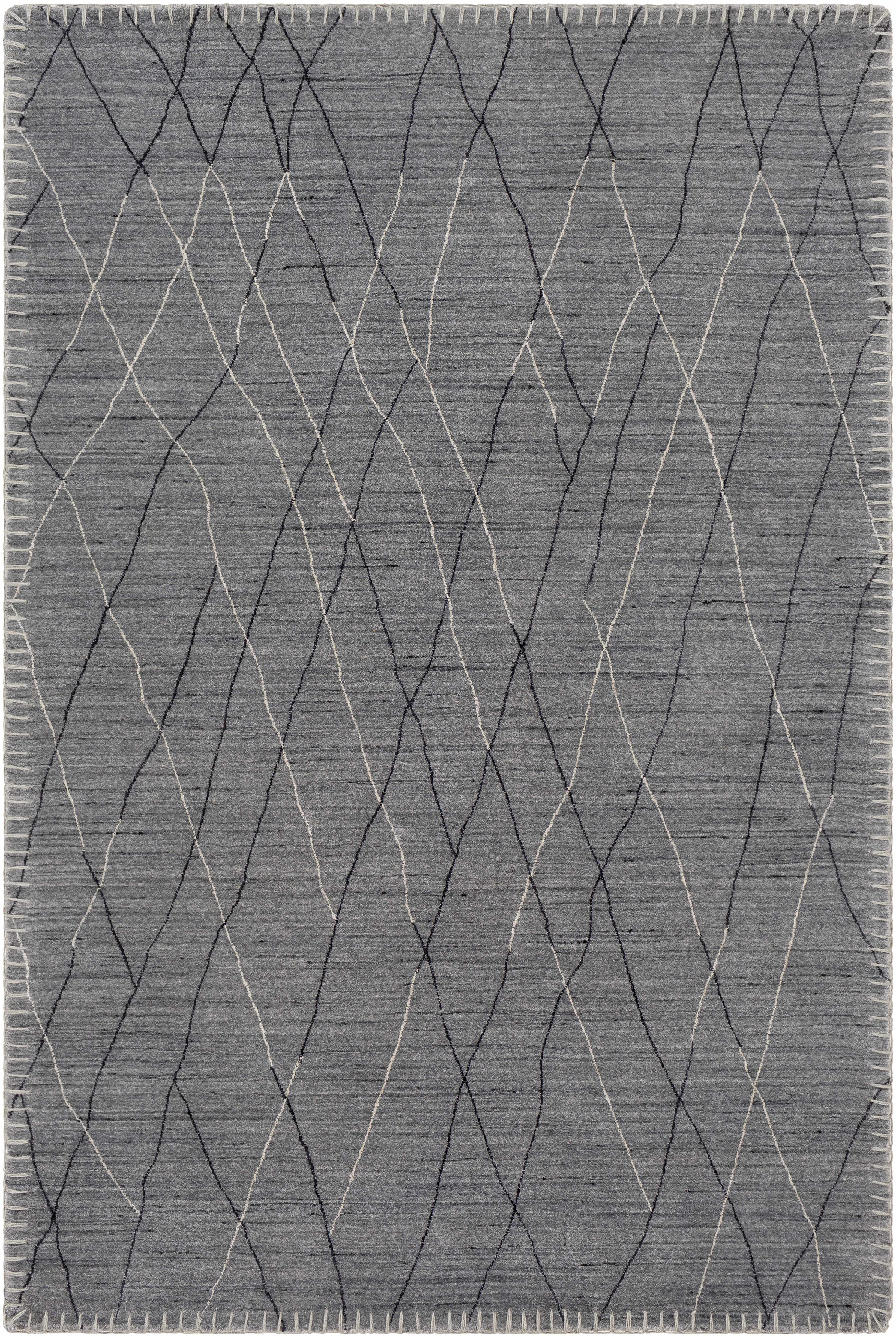 Mattson 9' x 12' Wool Area Rug - Hauteloom