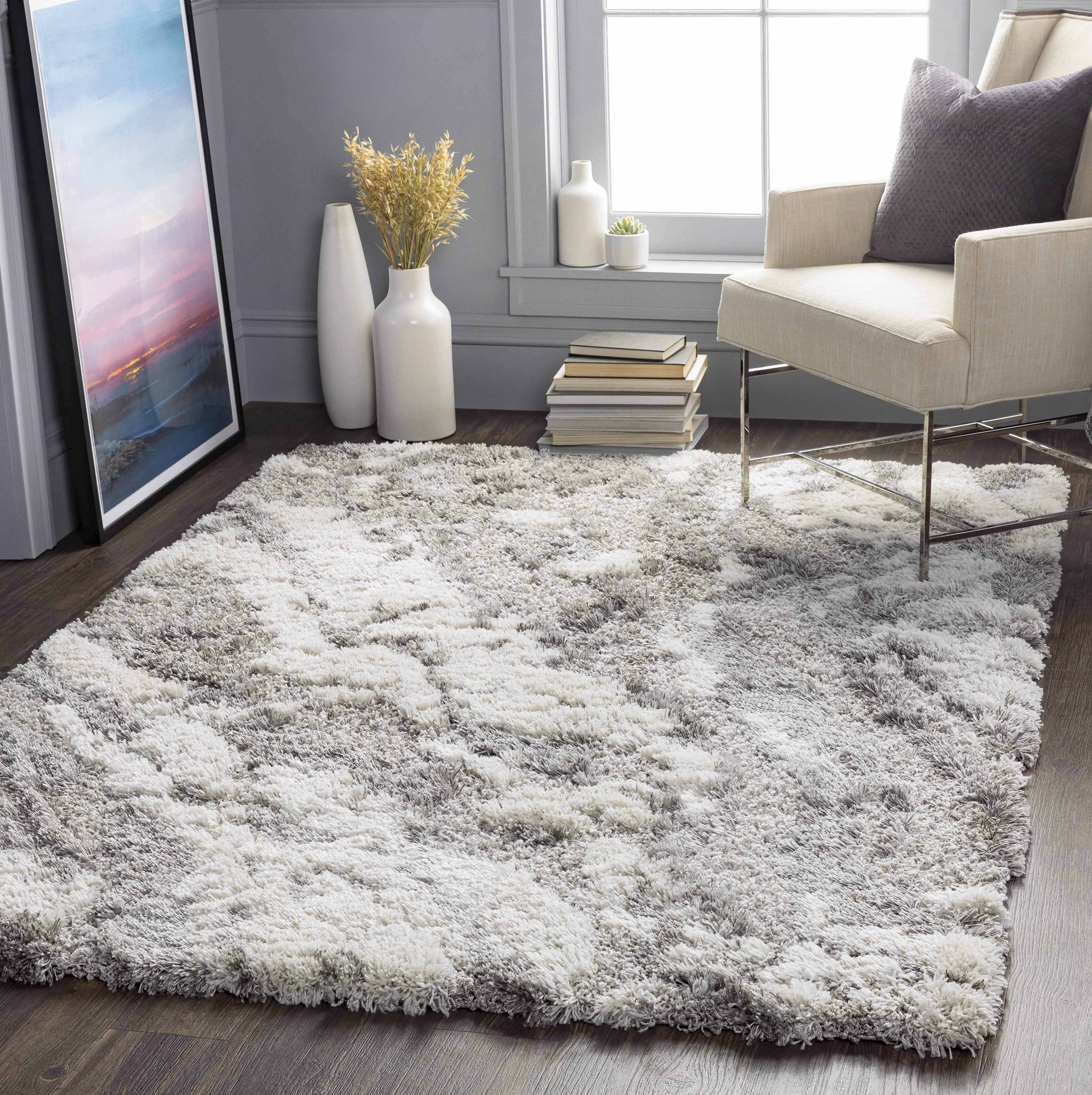 Washtucna 6'7in x 9' Modern Area Rug - Hauteloom