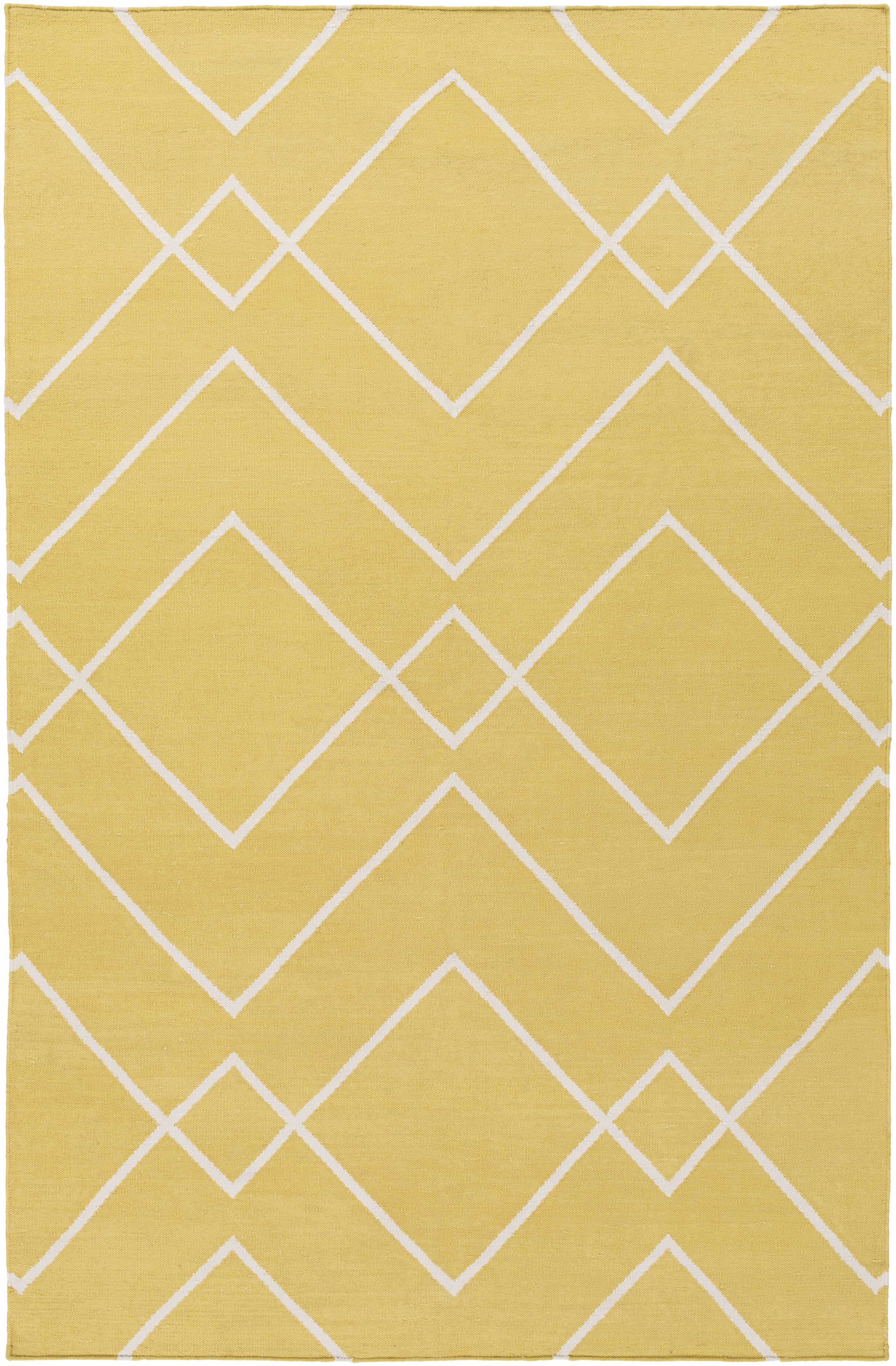 Leatherwood 8' x 10' Modern Flat Weave Contemporary Cotton Area Rug - Hauteloom