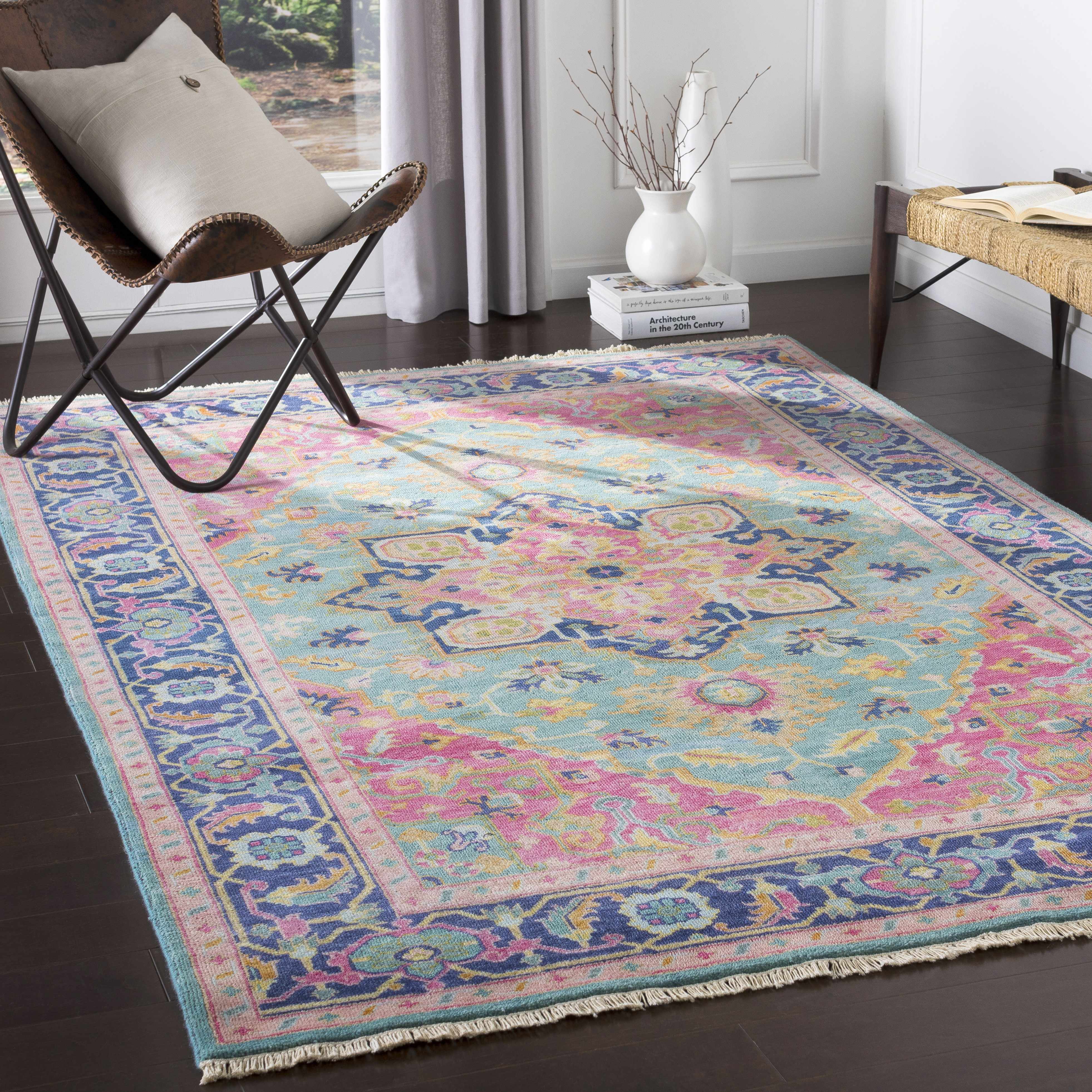 Walpole 2' x 3' Traditional NZ Wool Area Rug - Hauteloom