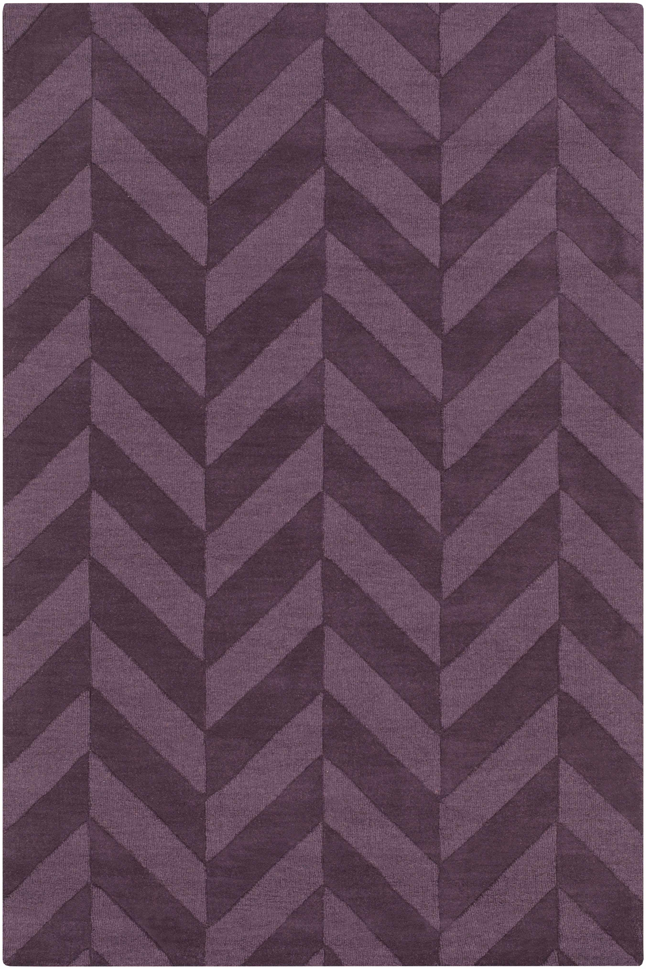 Vanleer 2'3in x 14' Solid & Border Modern Trellis Wool Runner - Hauteloom