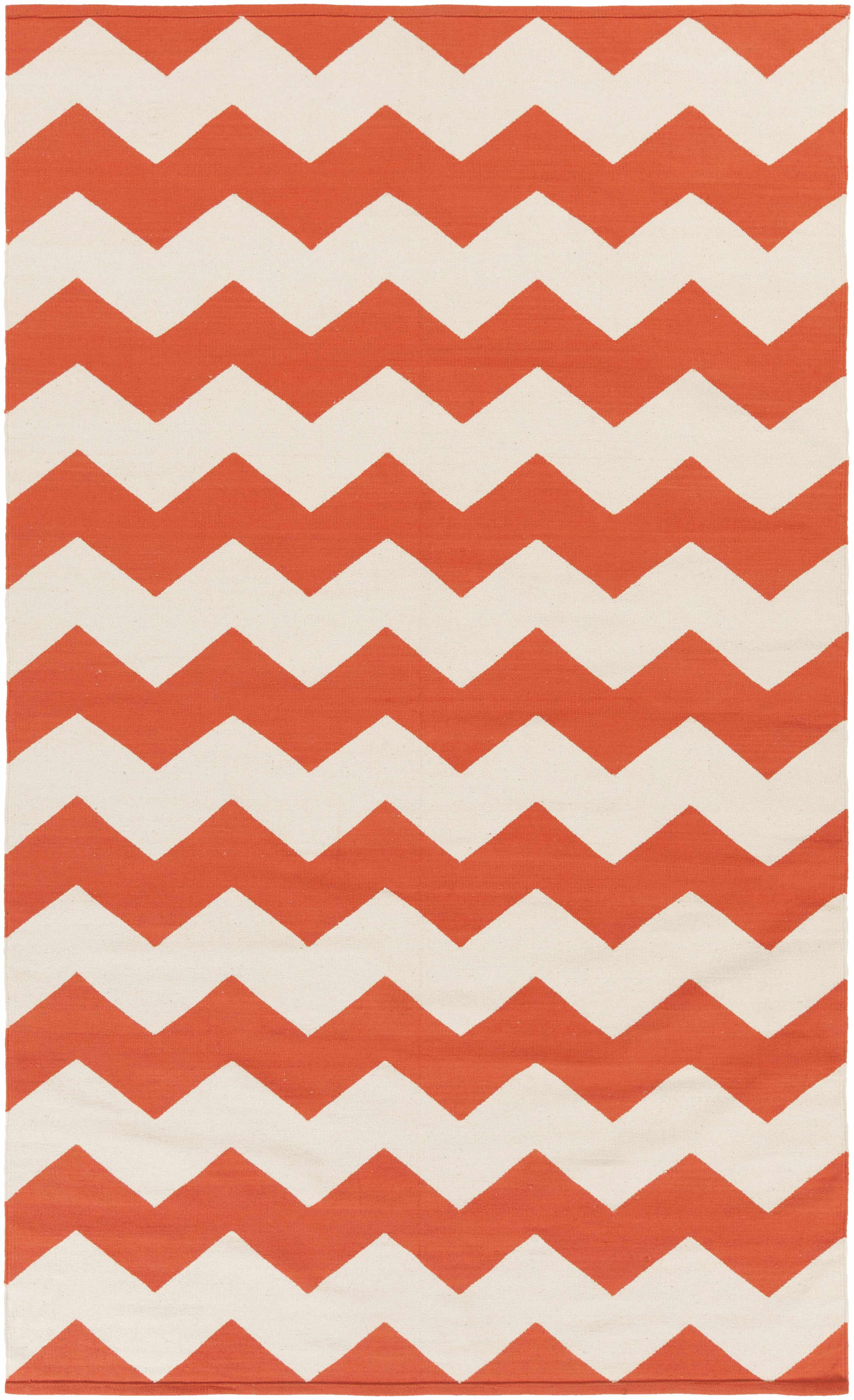 Runnemede 8' x 10' Modern Modern Moroccan Flatweave Cotton Area Rug - Hauteloom