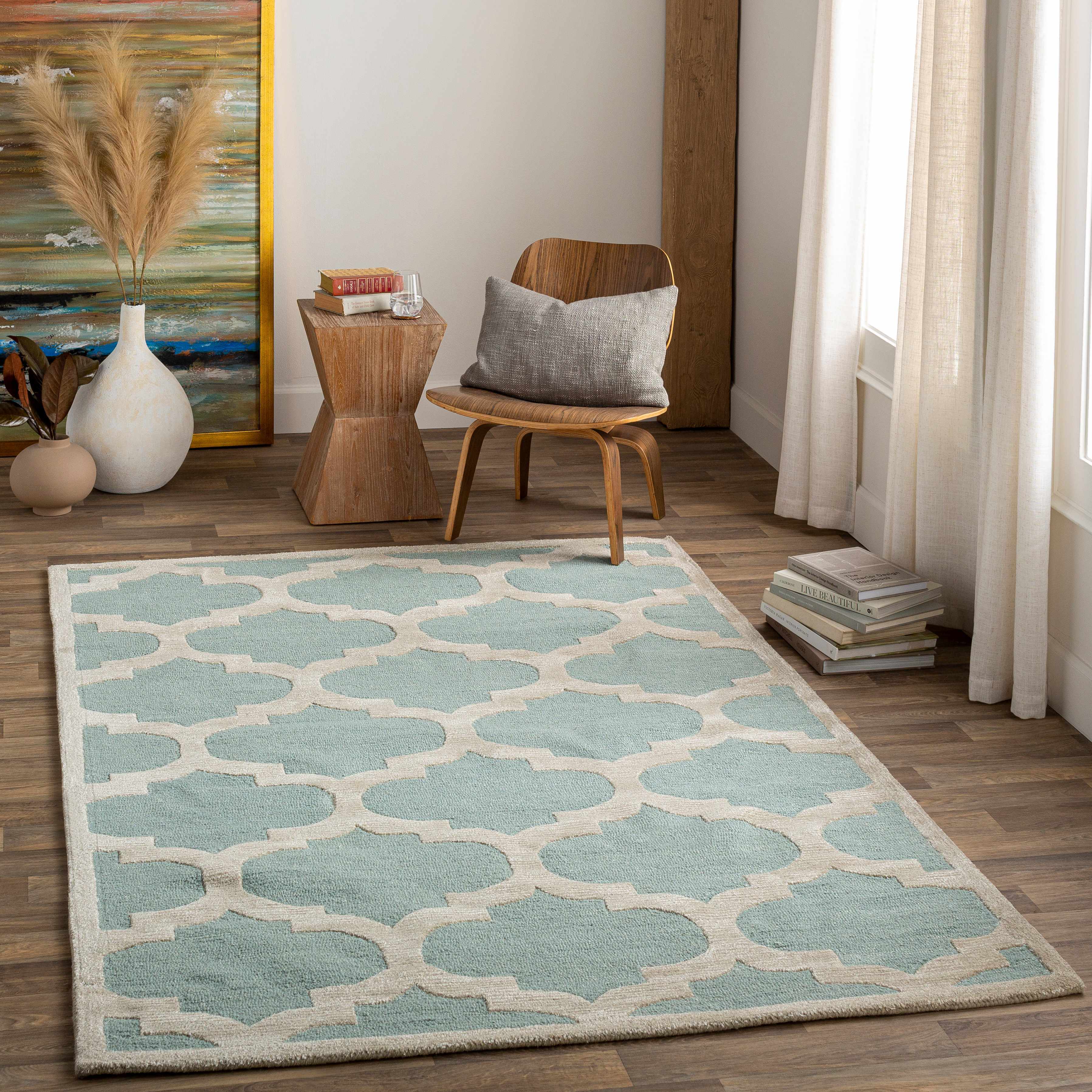 Gordonville 9' x 13' Transitional Wool Area Rug - Hauteloom