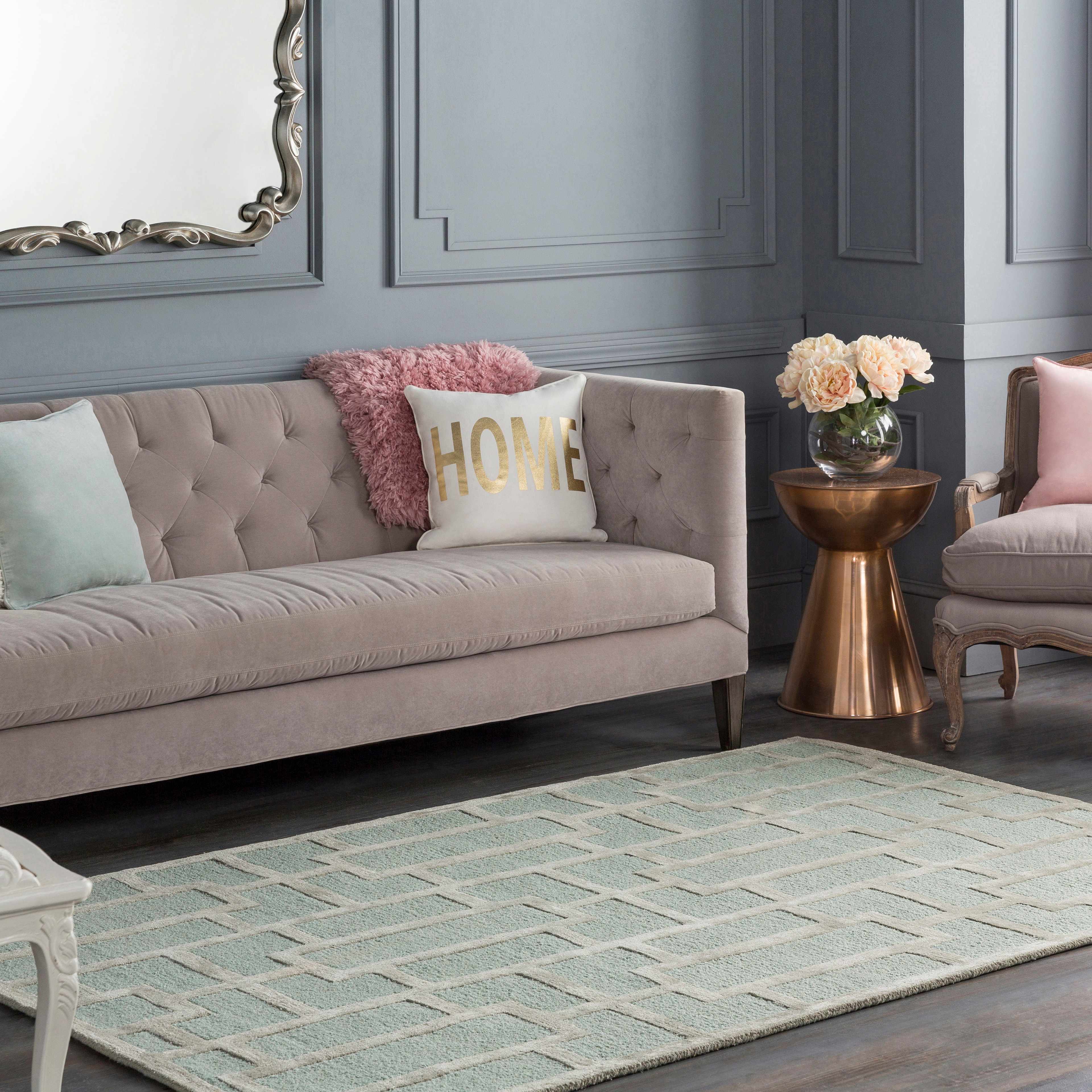 Orma 9' x 13' Modern Wool Area Rug - Hauteloom