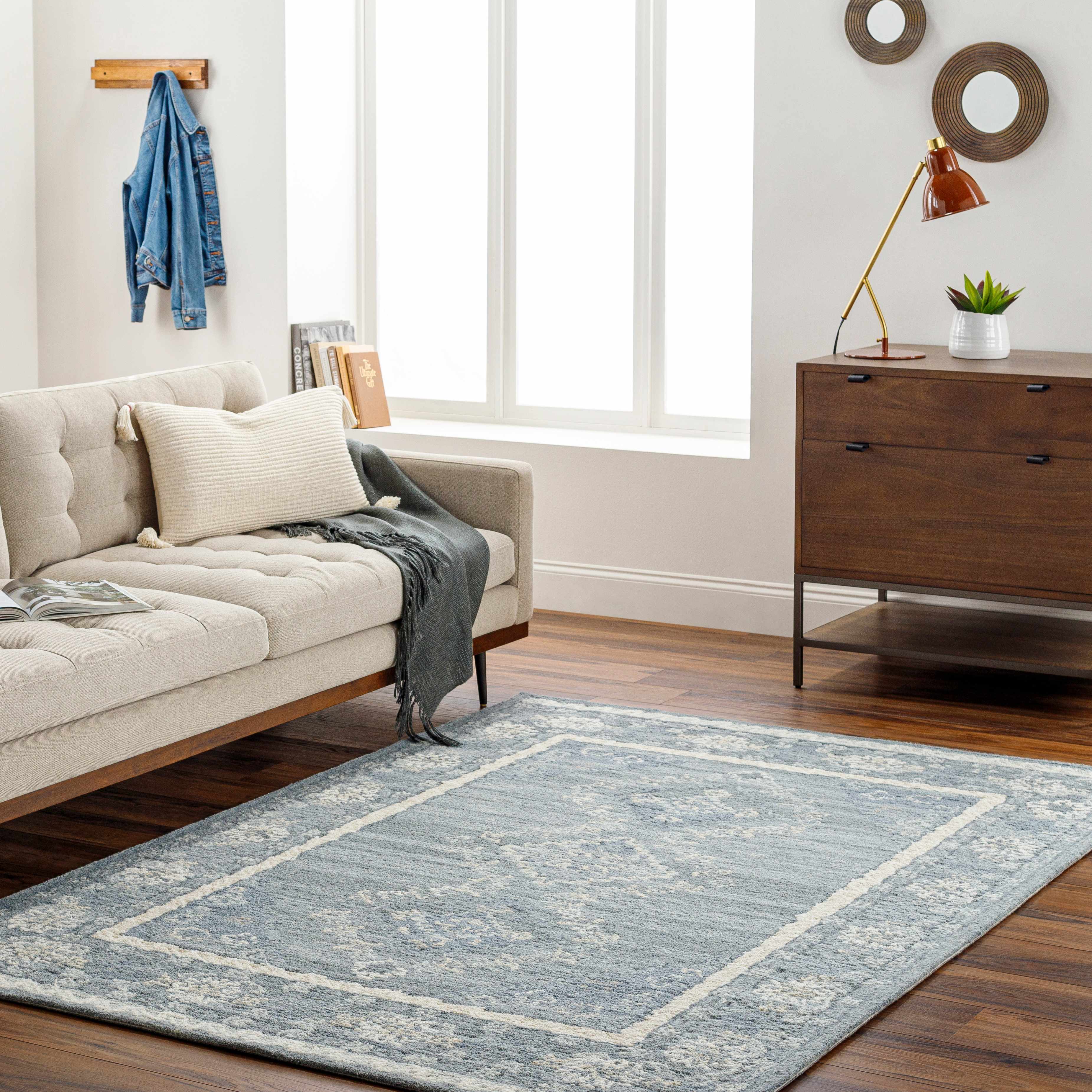 Alena 8' x 10' Wool Area Rug - Hauteloom