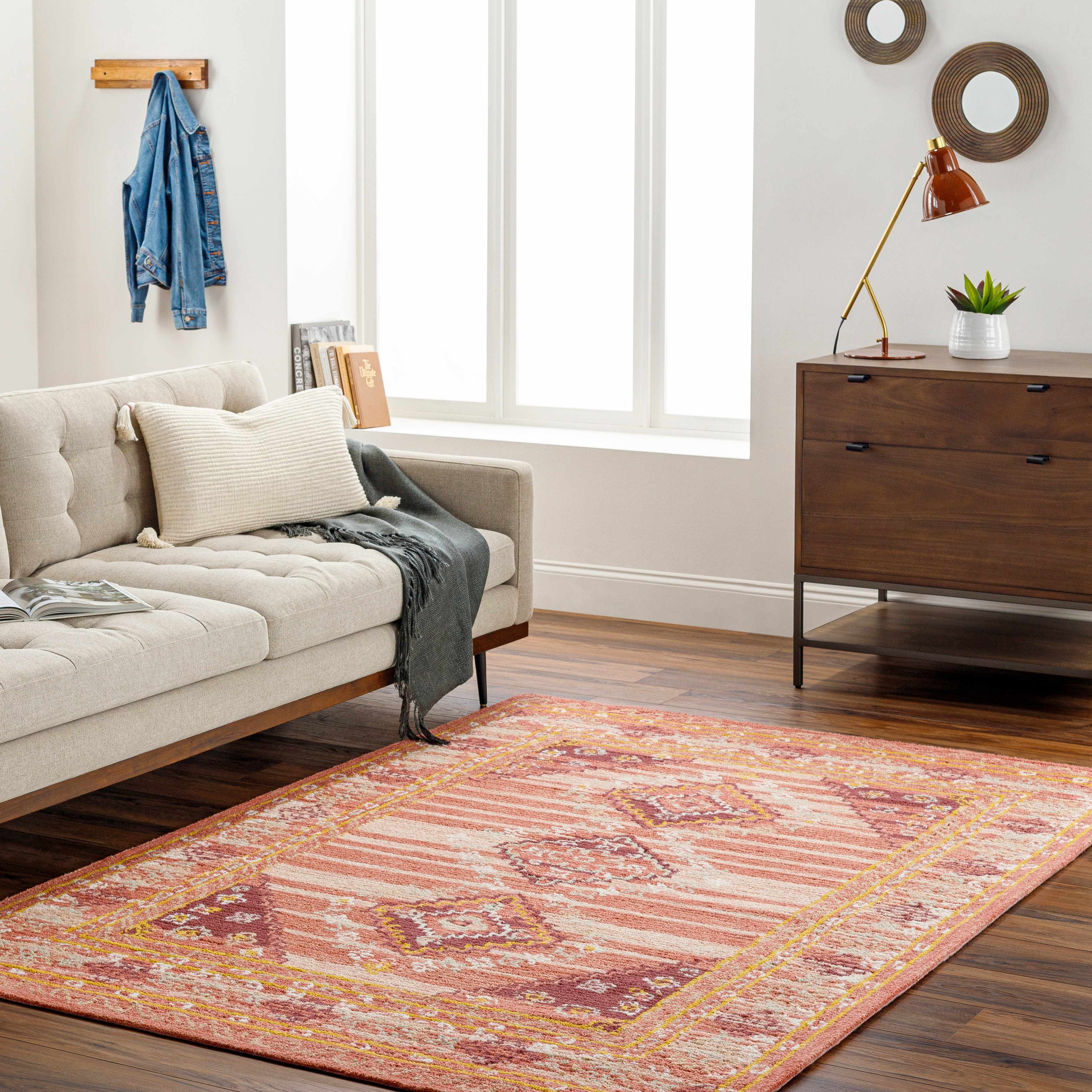 Alena 8' x 10' Wool Area Rug - Hauteloom