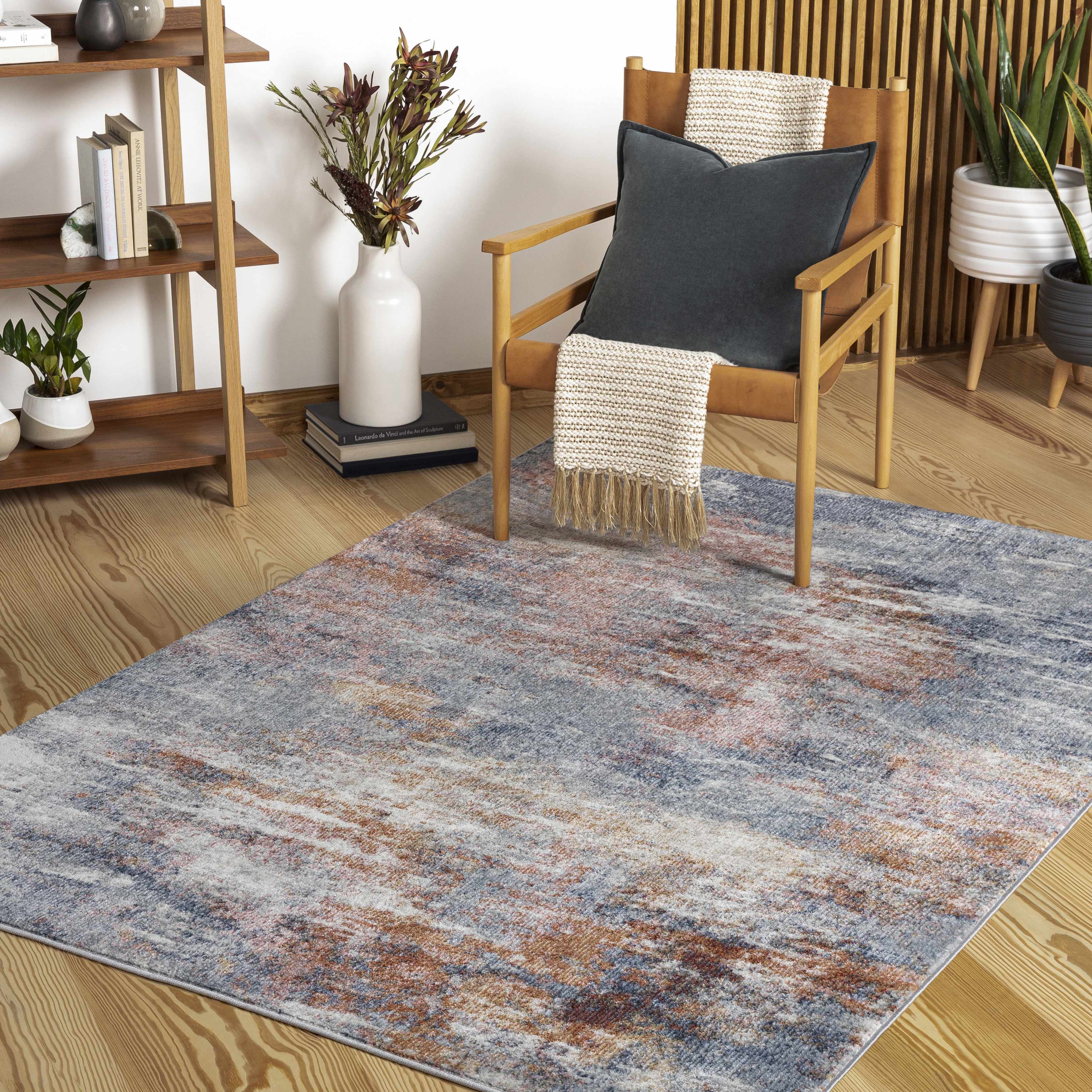 Rondebosch 7'10in x 10' Modern Contemporary Bohemian Abstract Area Rug - Hauteloom