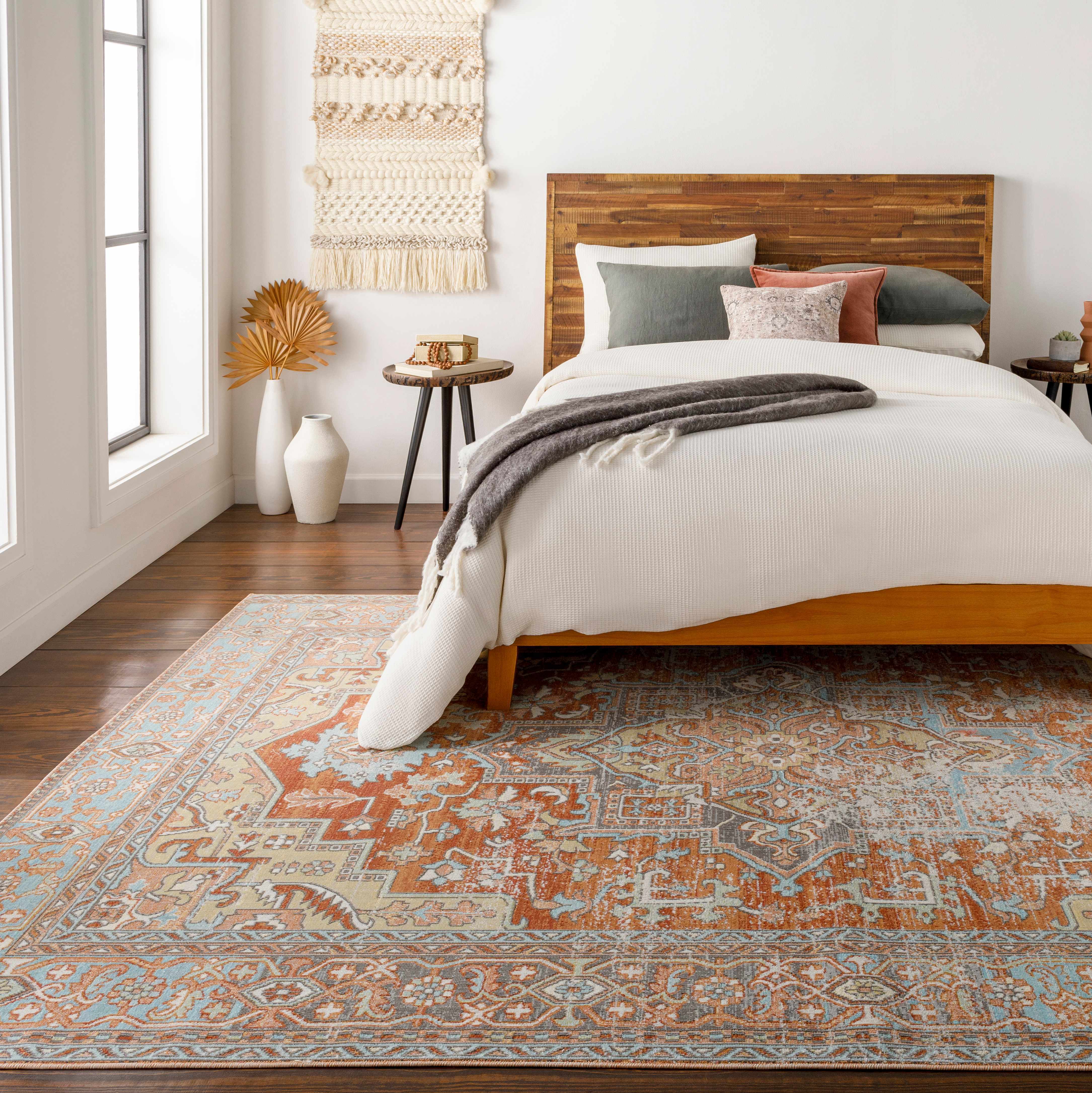 Hardwick 5'3in x 7'3in Traditional Outdoor Area Rug - Hauteloom