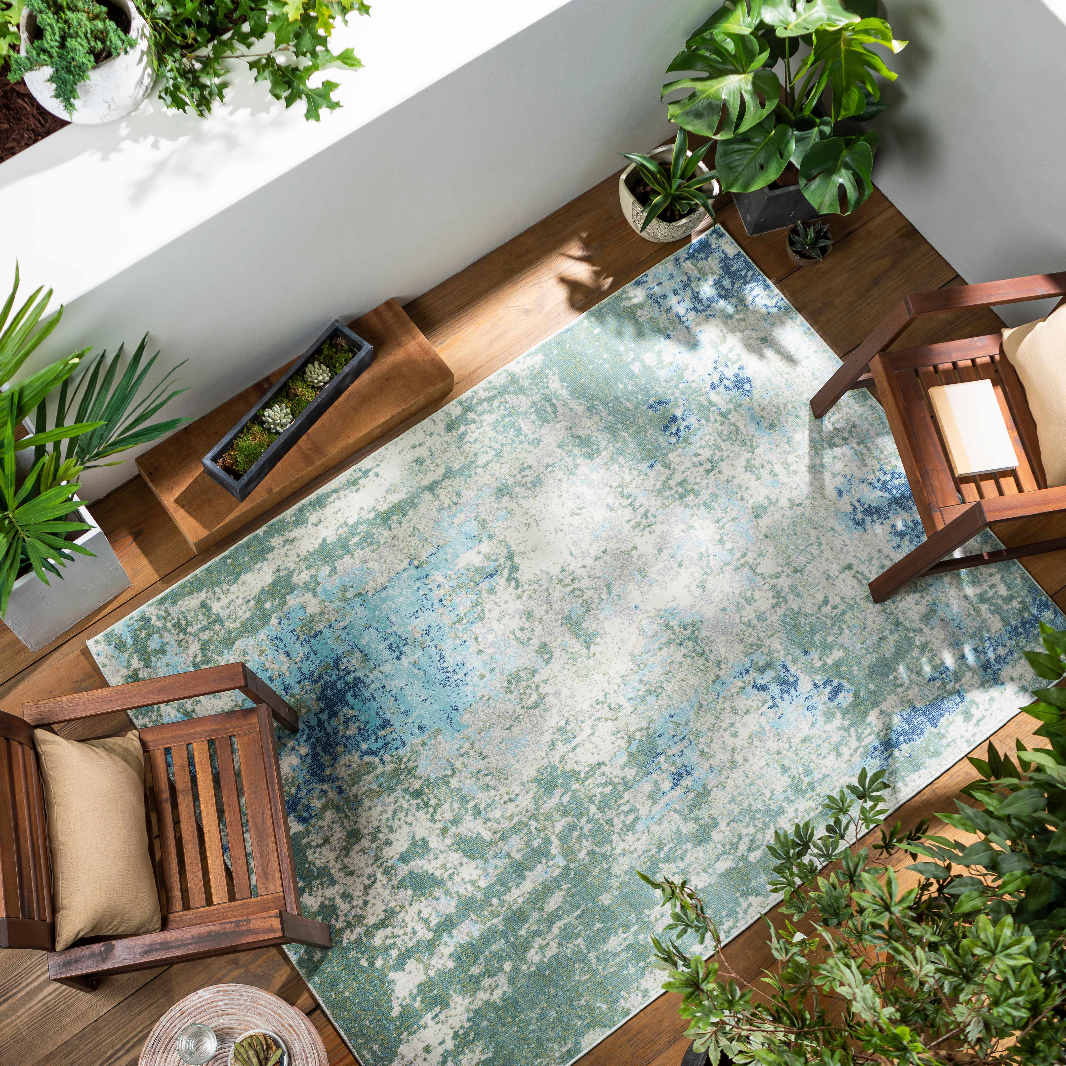 Betws 5'3in x 7'3in Outdoor Area Rug - Hauteloom