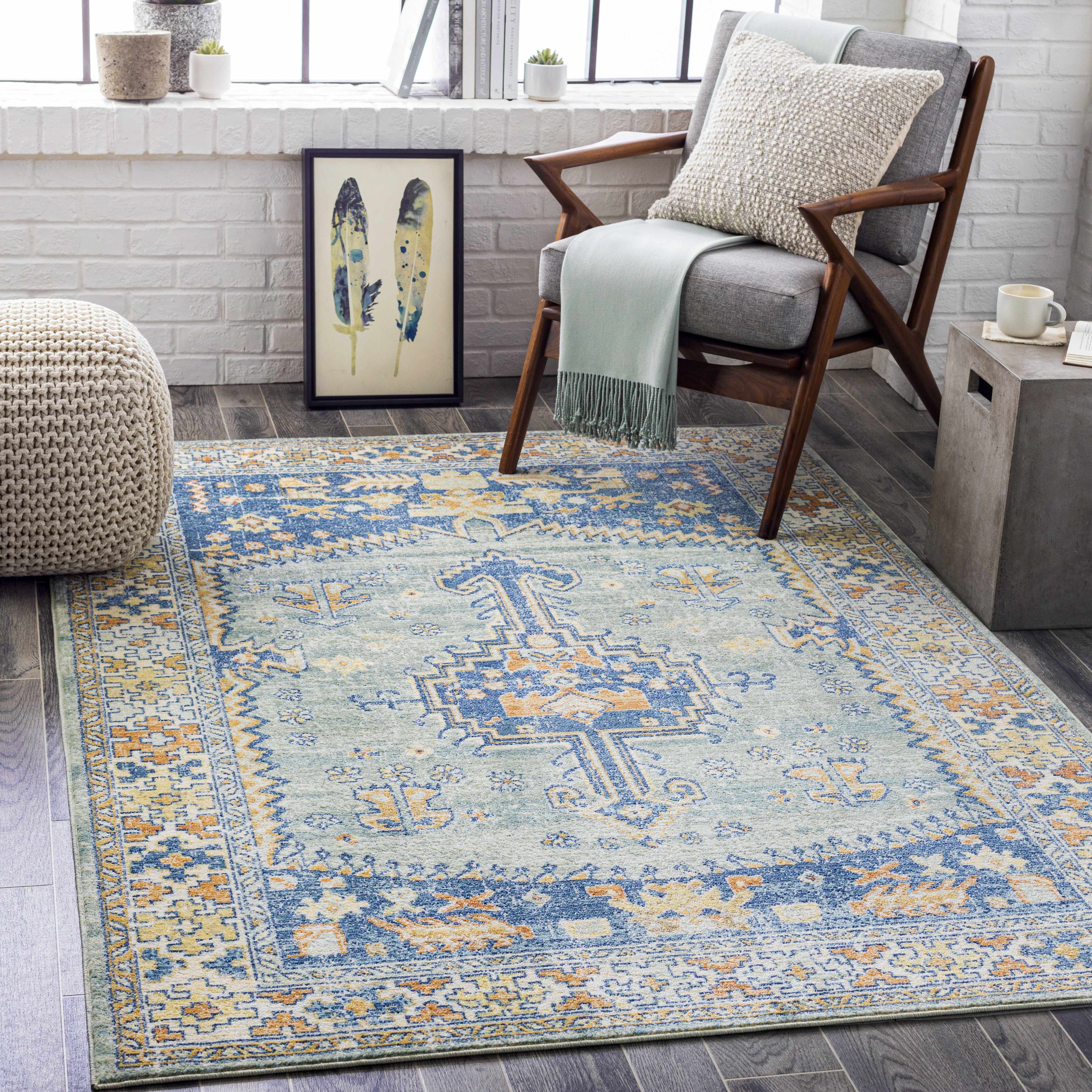 Trotters 5'3in x 7'3in Outdoor Area Rug - Hauteloom