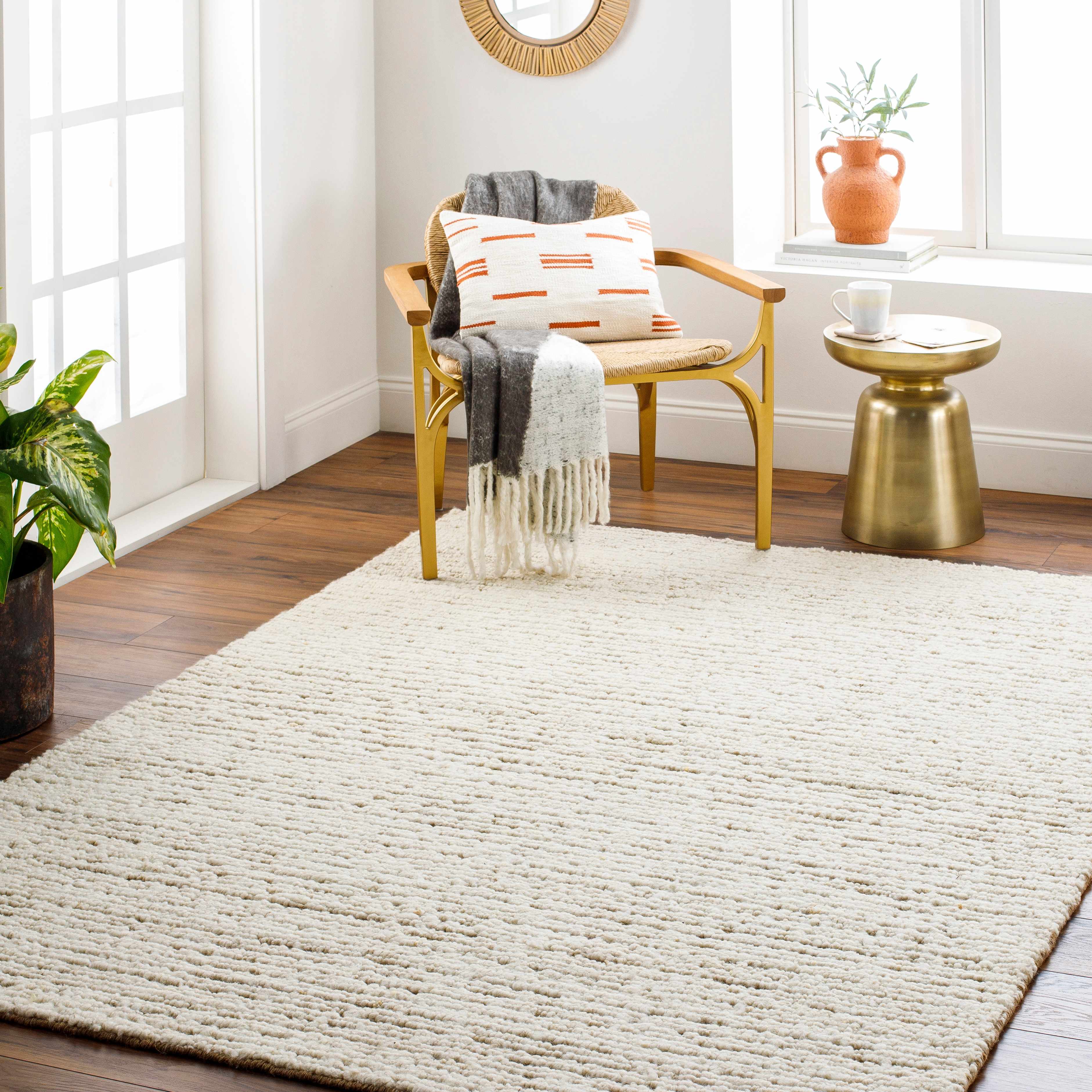 Ahuva 8' x 10' Wool Area Rug - Hauteloom