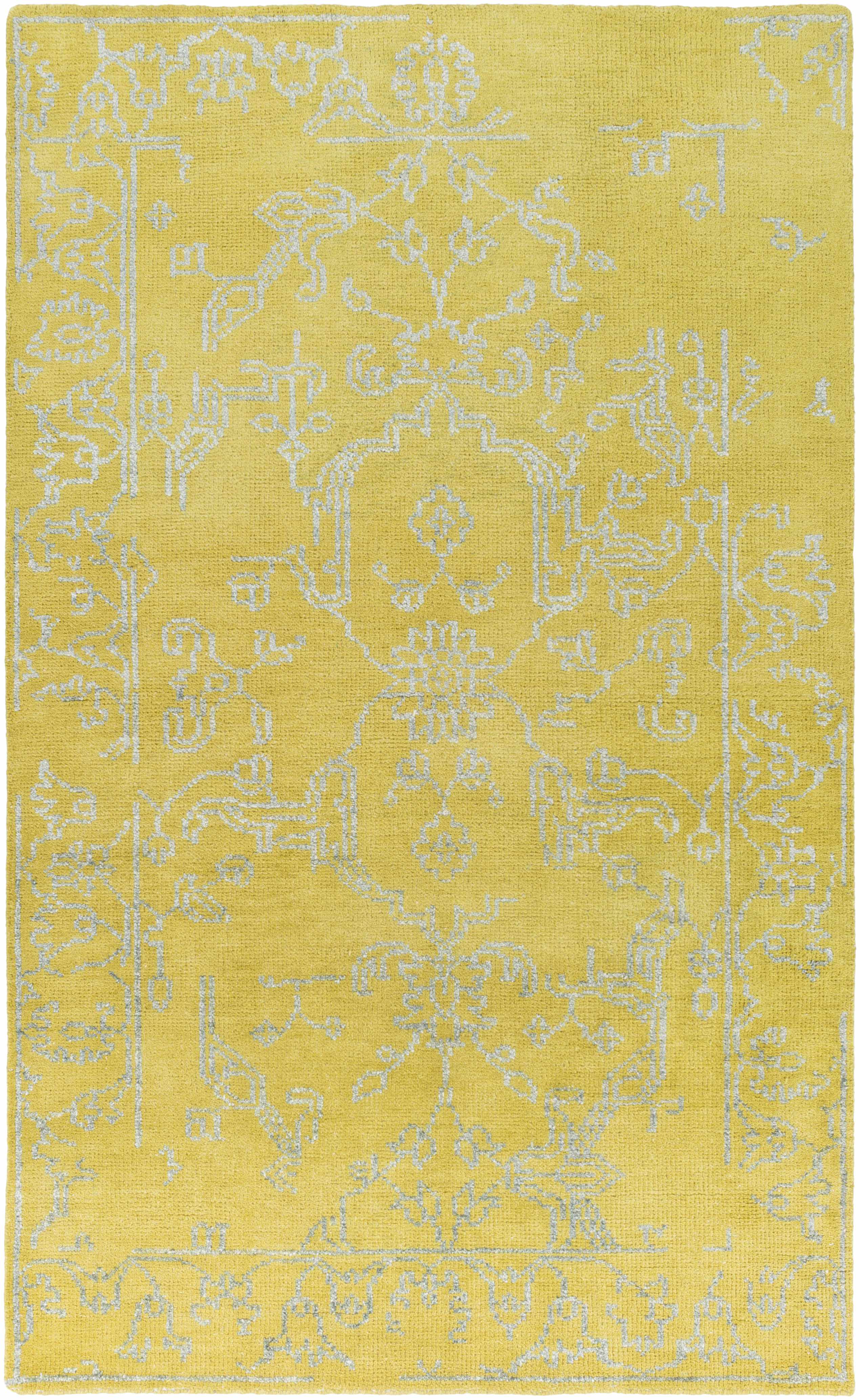 Voorhees 5' x 8' Updated Traditional Updated Traditional Farmhouse Wool Area Rug - Hauteloom