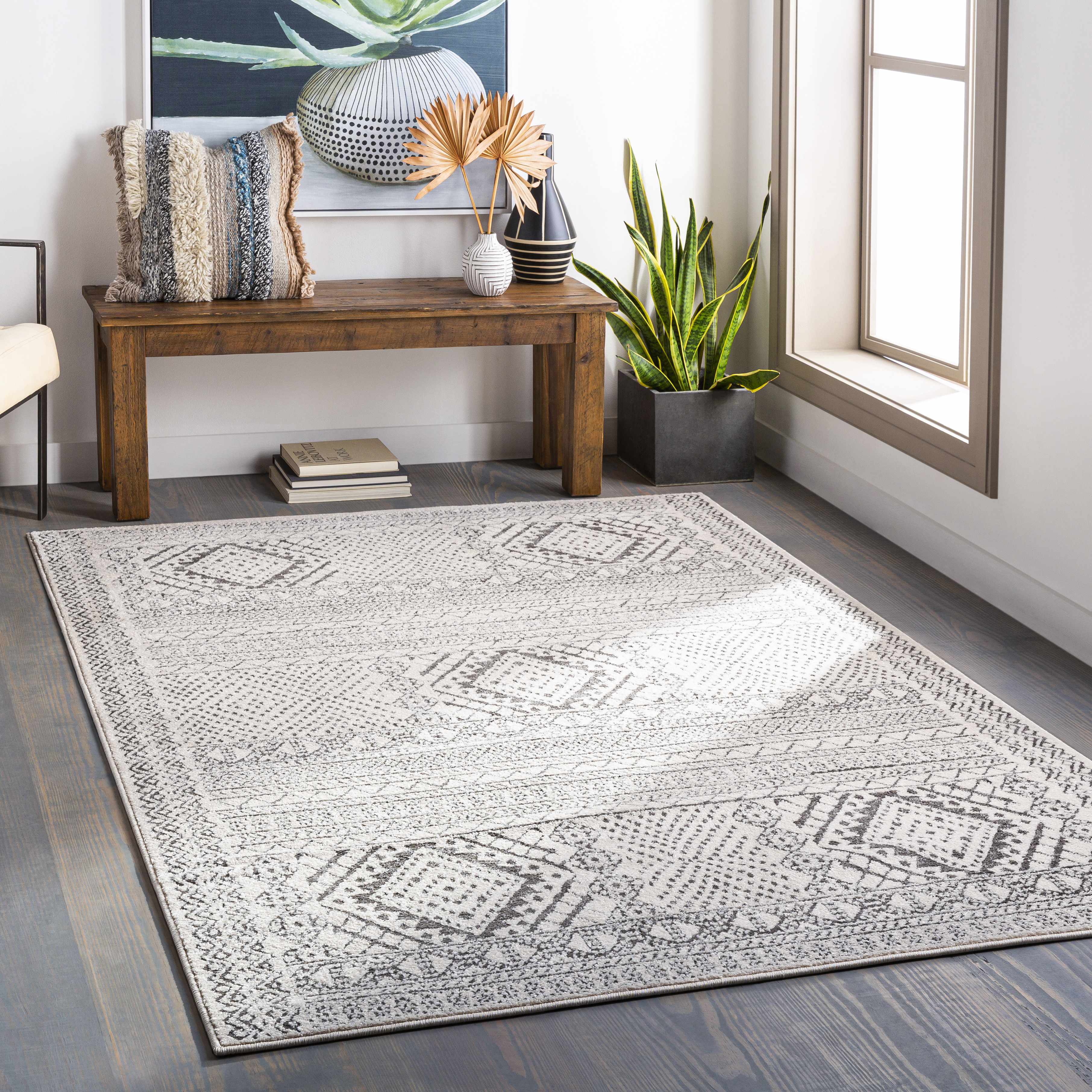Merriott 7'10in x 10'2in Area Rug - Hauteloom