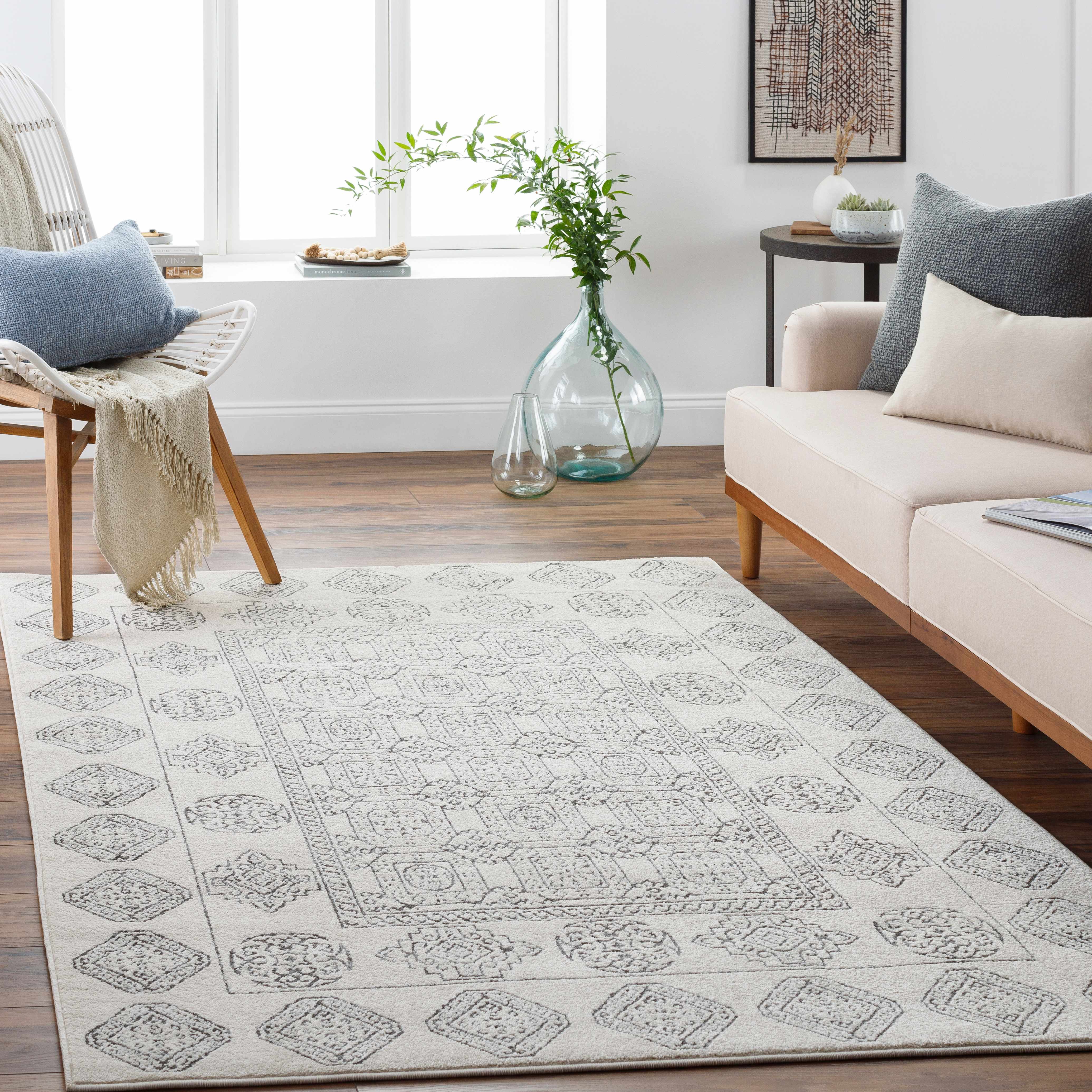 Tiller 2' x 2'11in Area Rug - Hauteloom