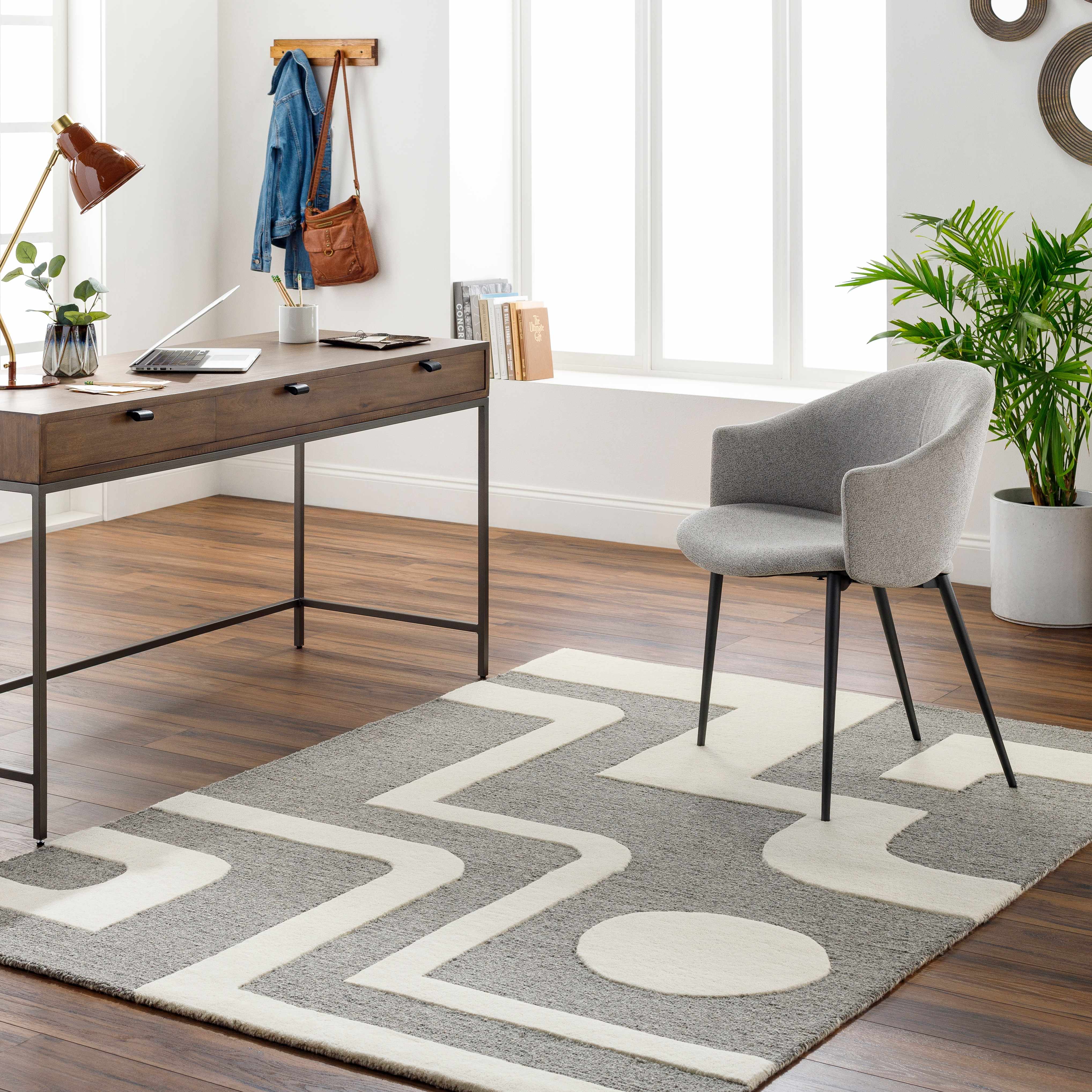Suni 9' x 12' Wool Area Rug - Hauteloom