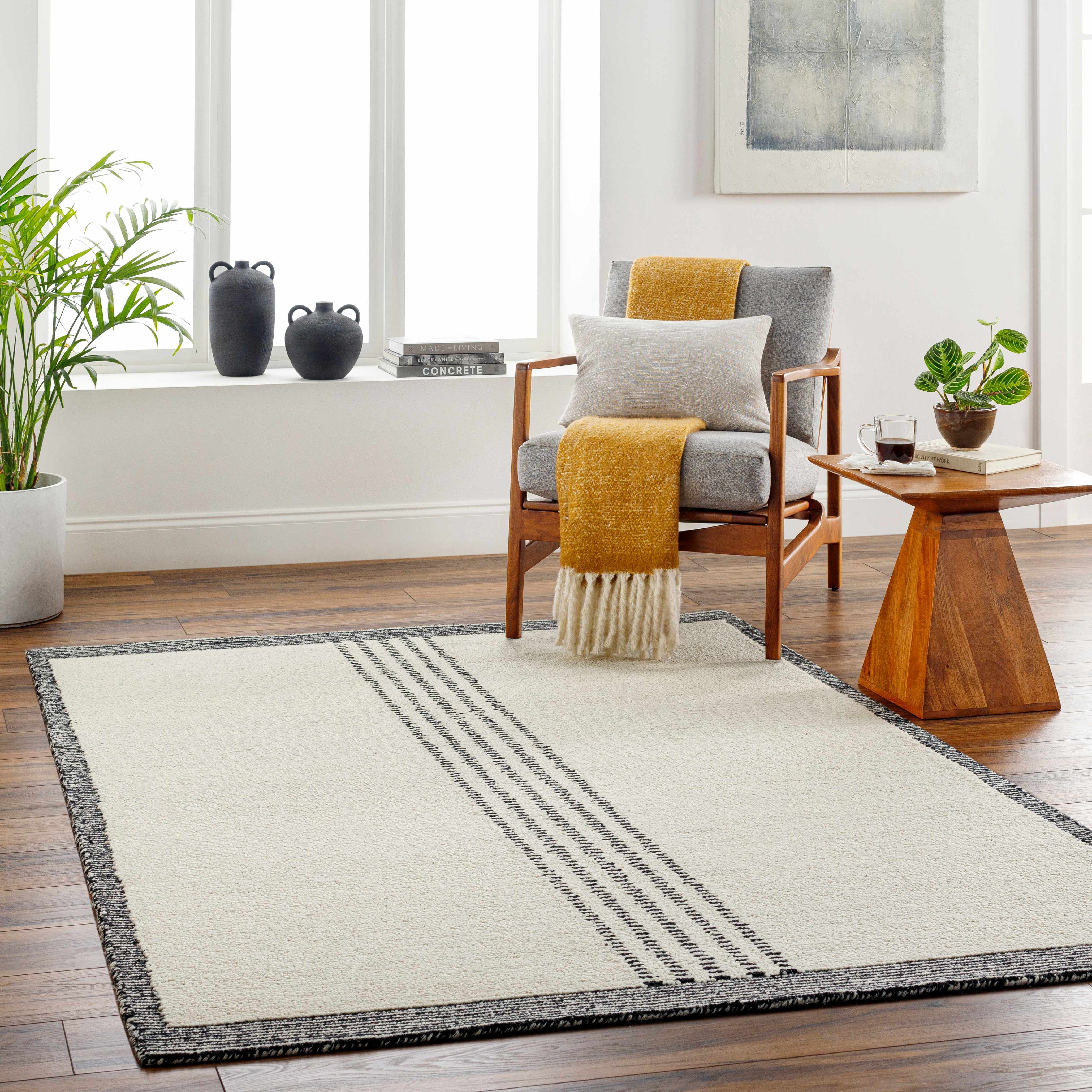 Ande 8' x 10' Wool Area Rug - Hauteloom