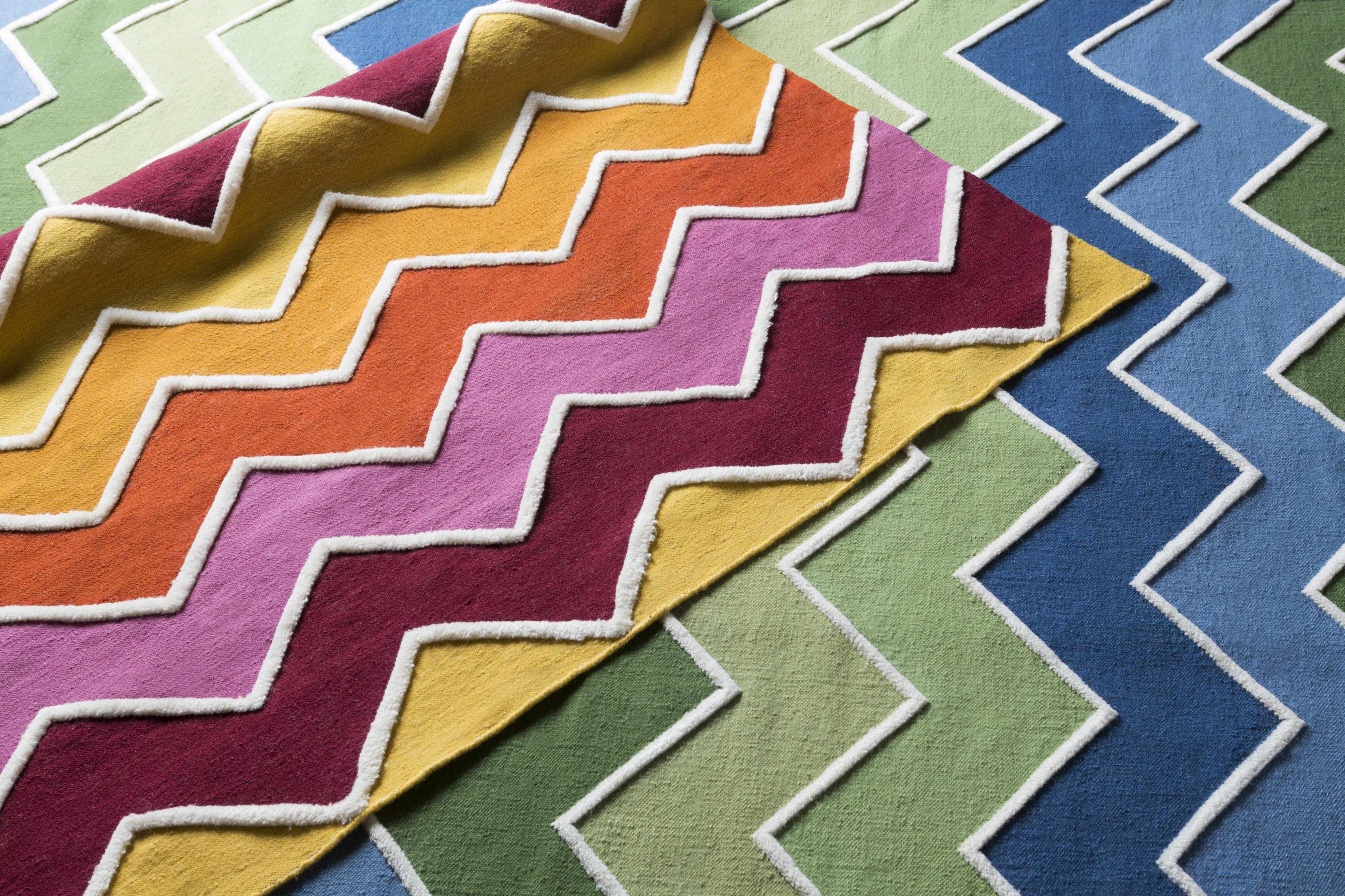 Rockmart 8' x 11' Modern Contemporary Geometric Kids Wool Area Rug - Hauteloom