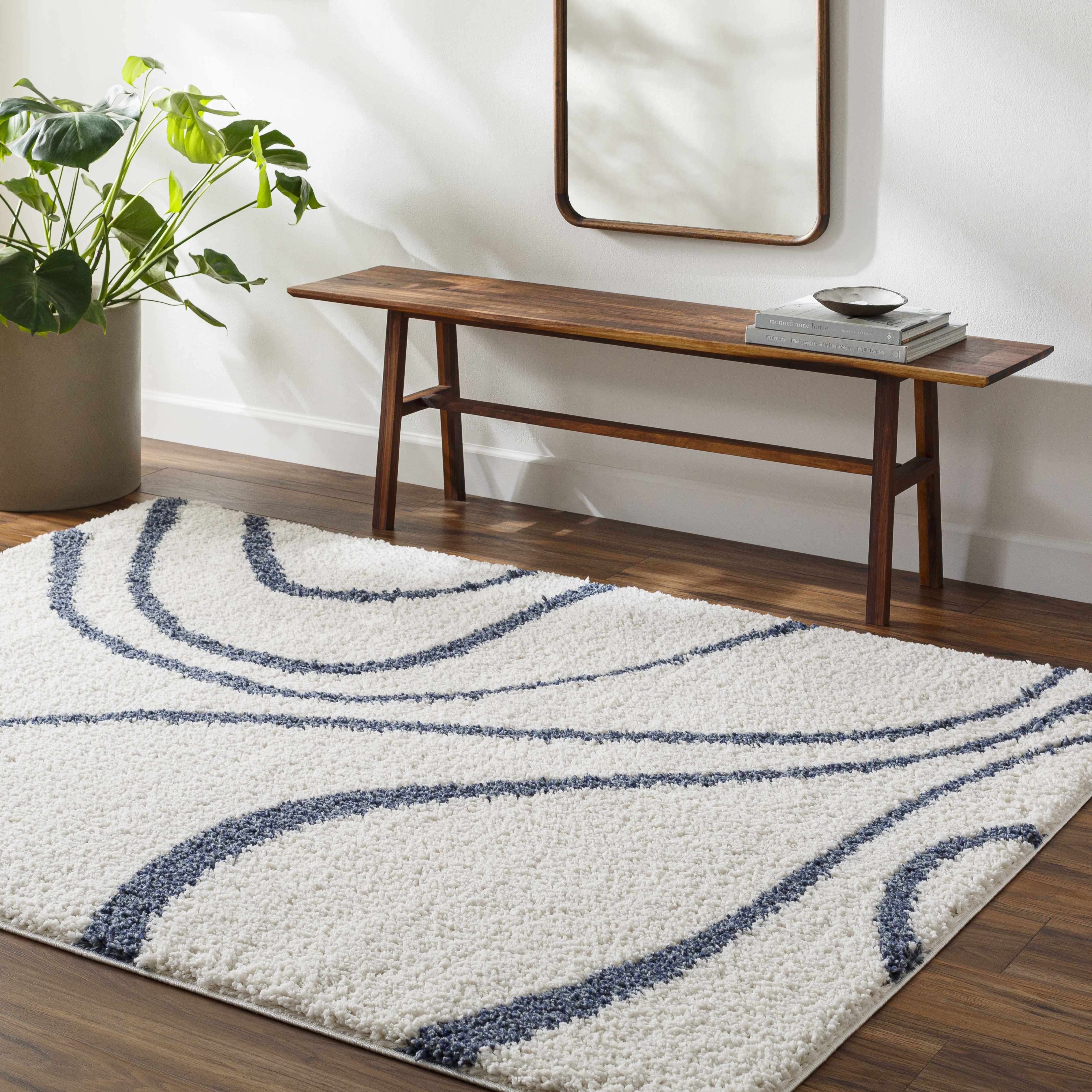 Hadia 5'3in x 7' Area Rug - Hauteloom