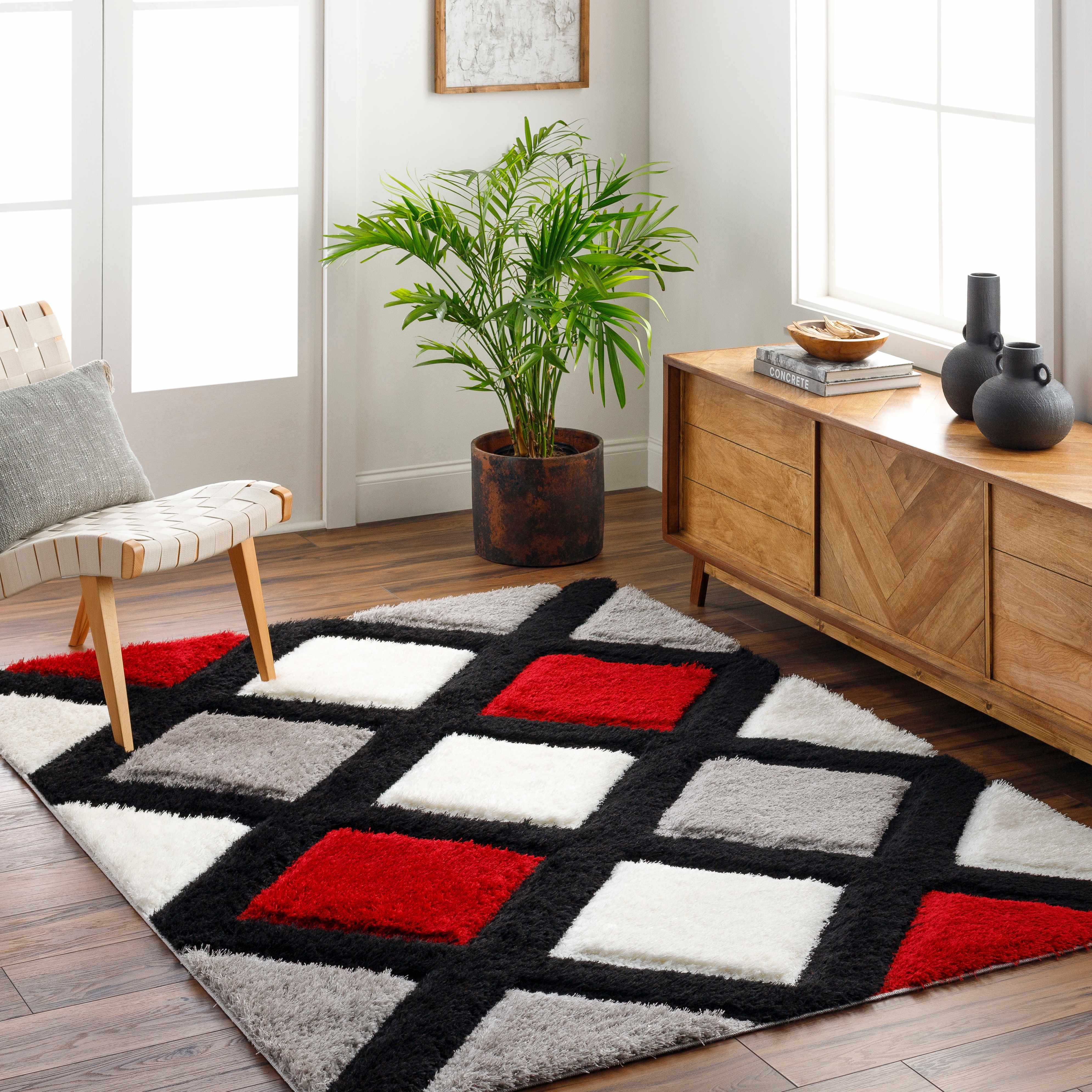 Amias 5'3in x 7' Area Rug - Hauteloom