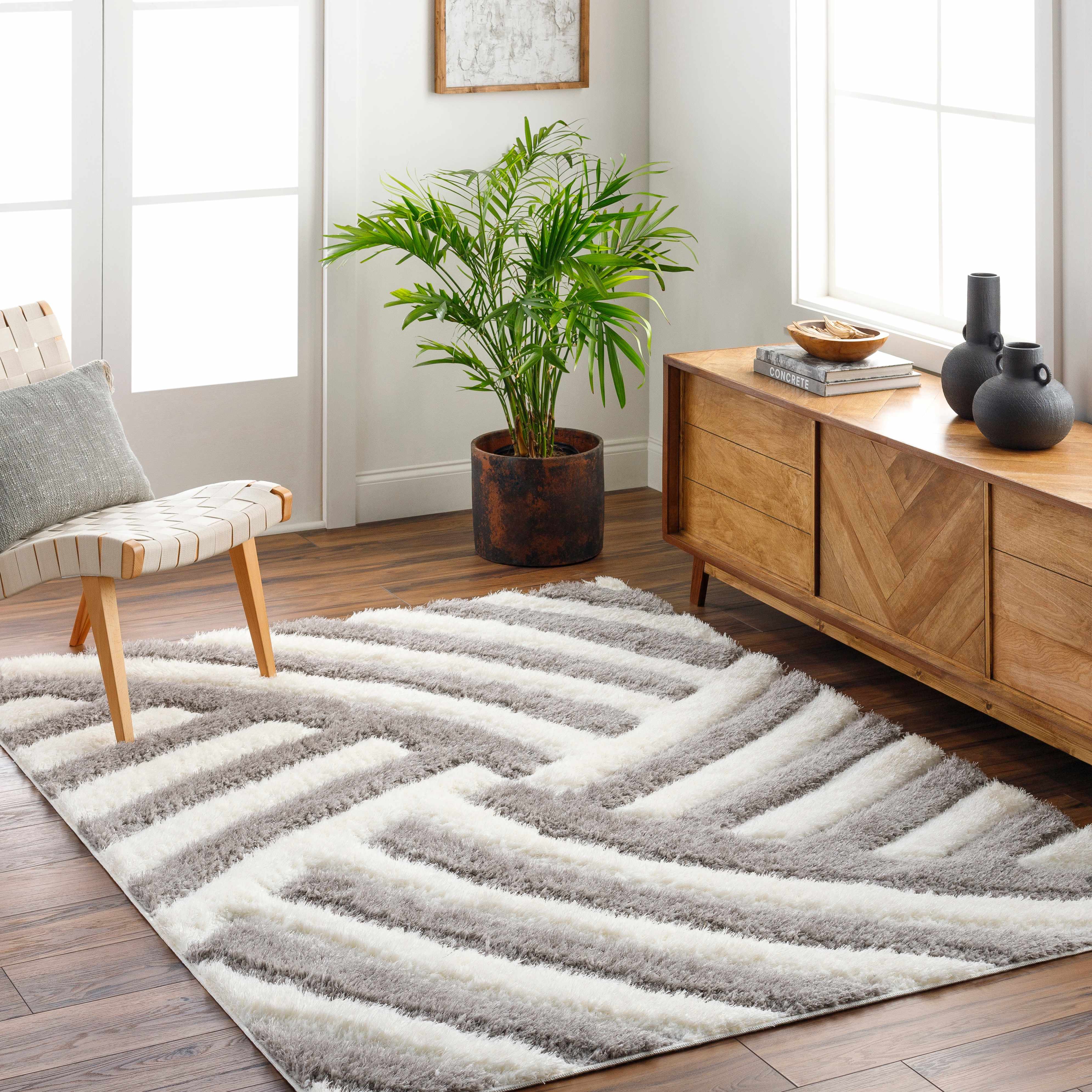 Kida 5'3in x 7' Area Rug - Hauteloom