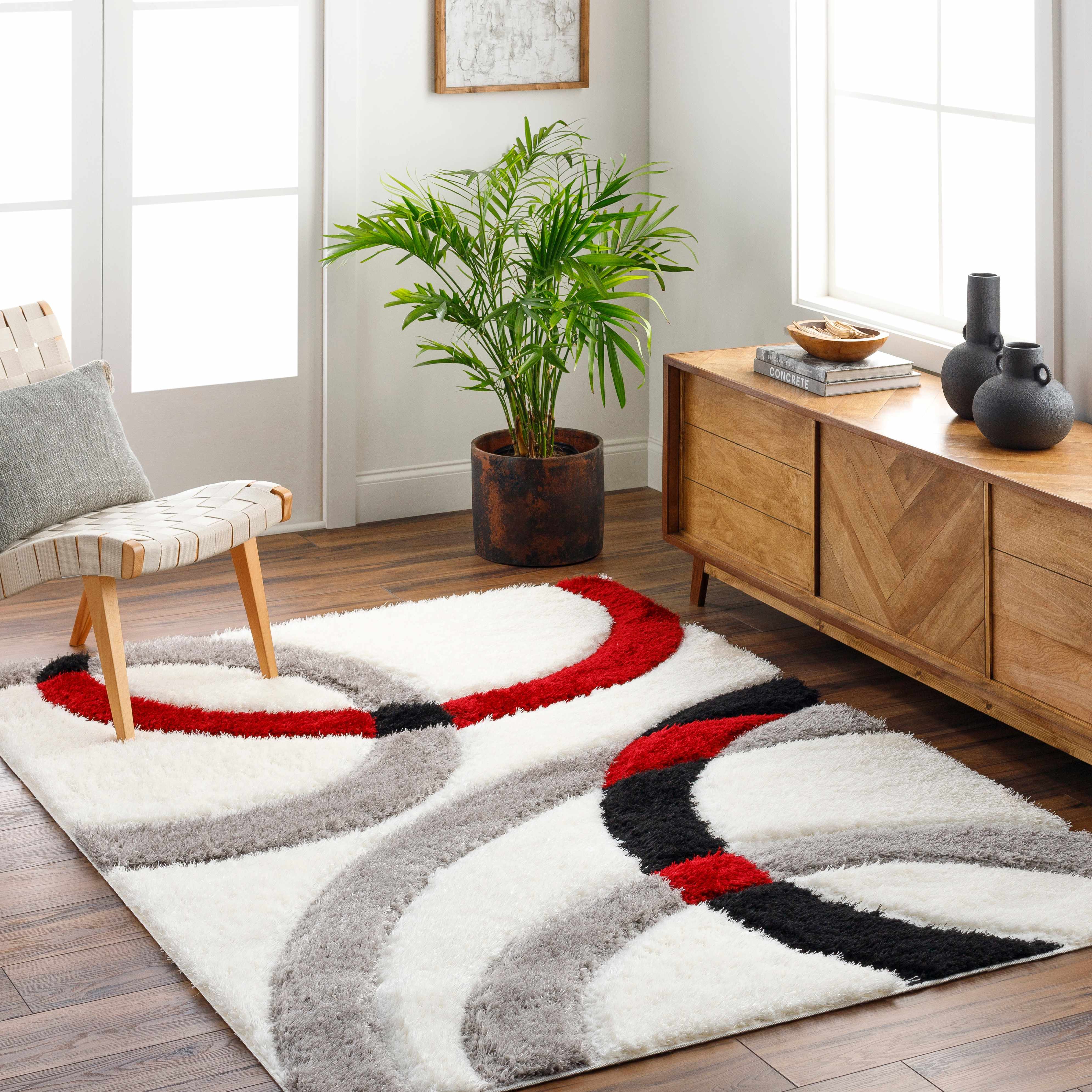 Taja 5'3in x 7' Area Rug - Hauteloom