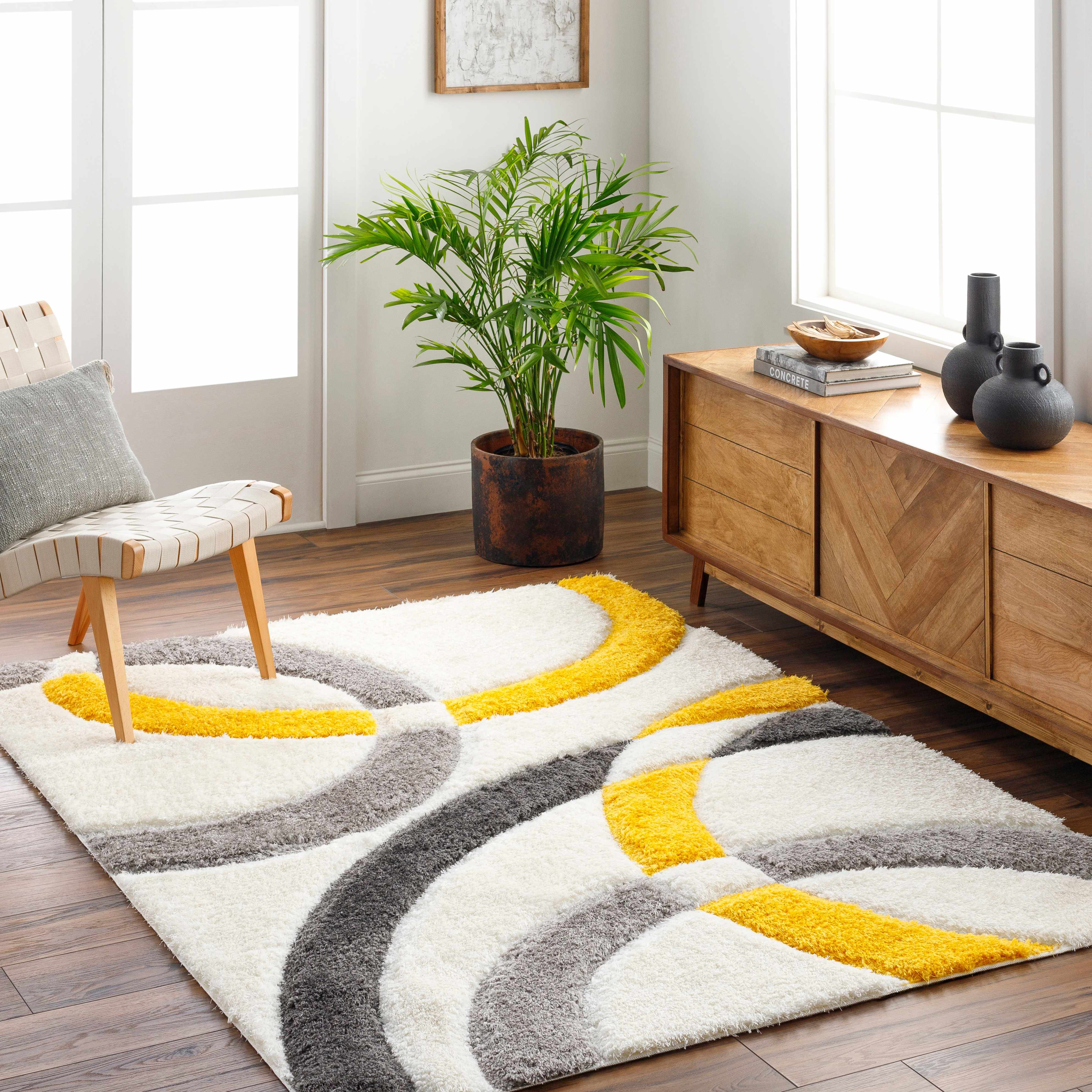 Taja 5'3in x 7' Area Rug - Hauteloom