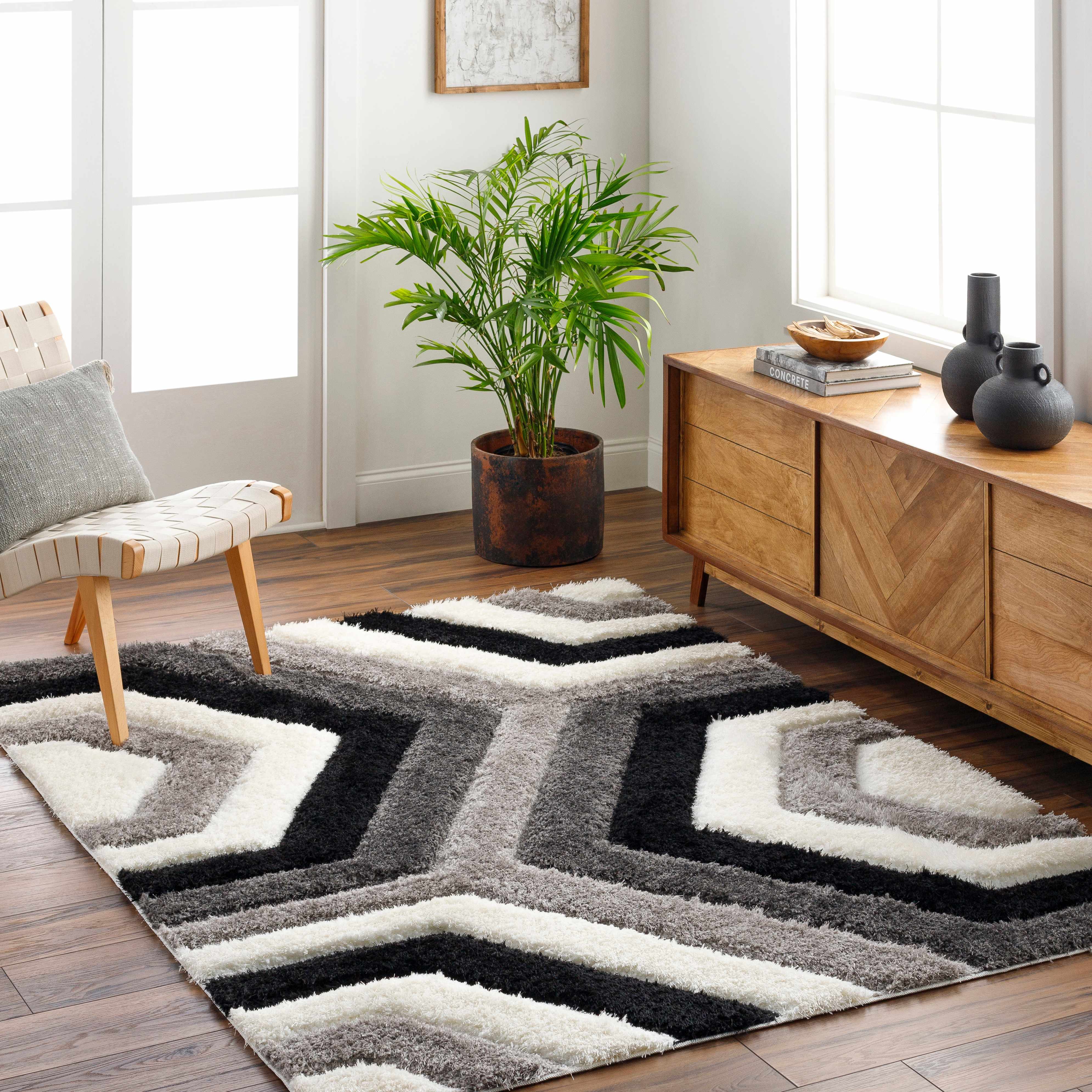 Eric 7'10in x 10' Area Rug - Hauteloom