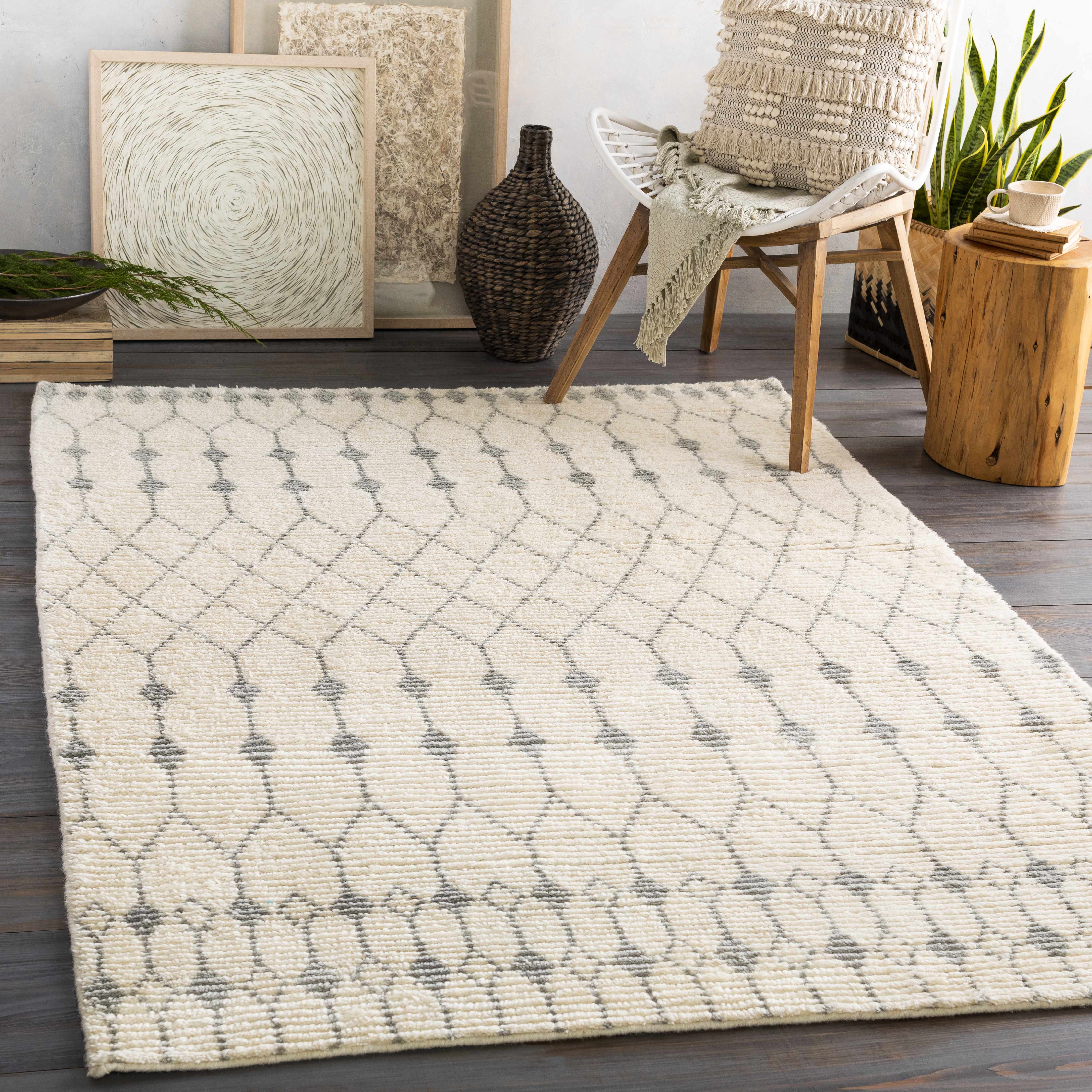 Pooleville 2'6in x 8' Modern NZ Wool Runner - Hauteloom